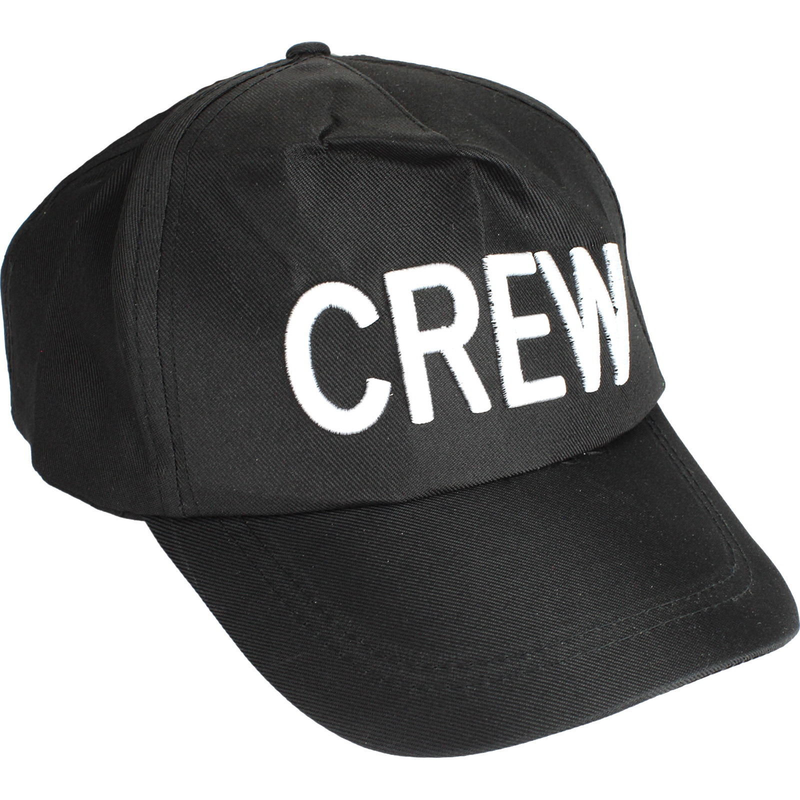 Black Crew Baseball Cap