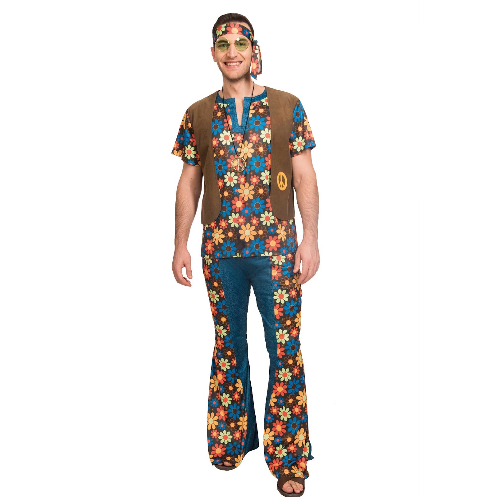1960's Groovy Hippie Mens Costume