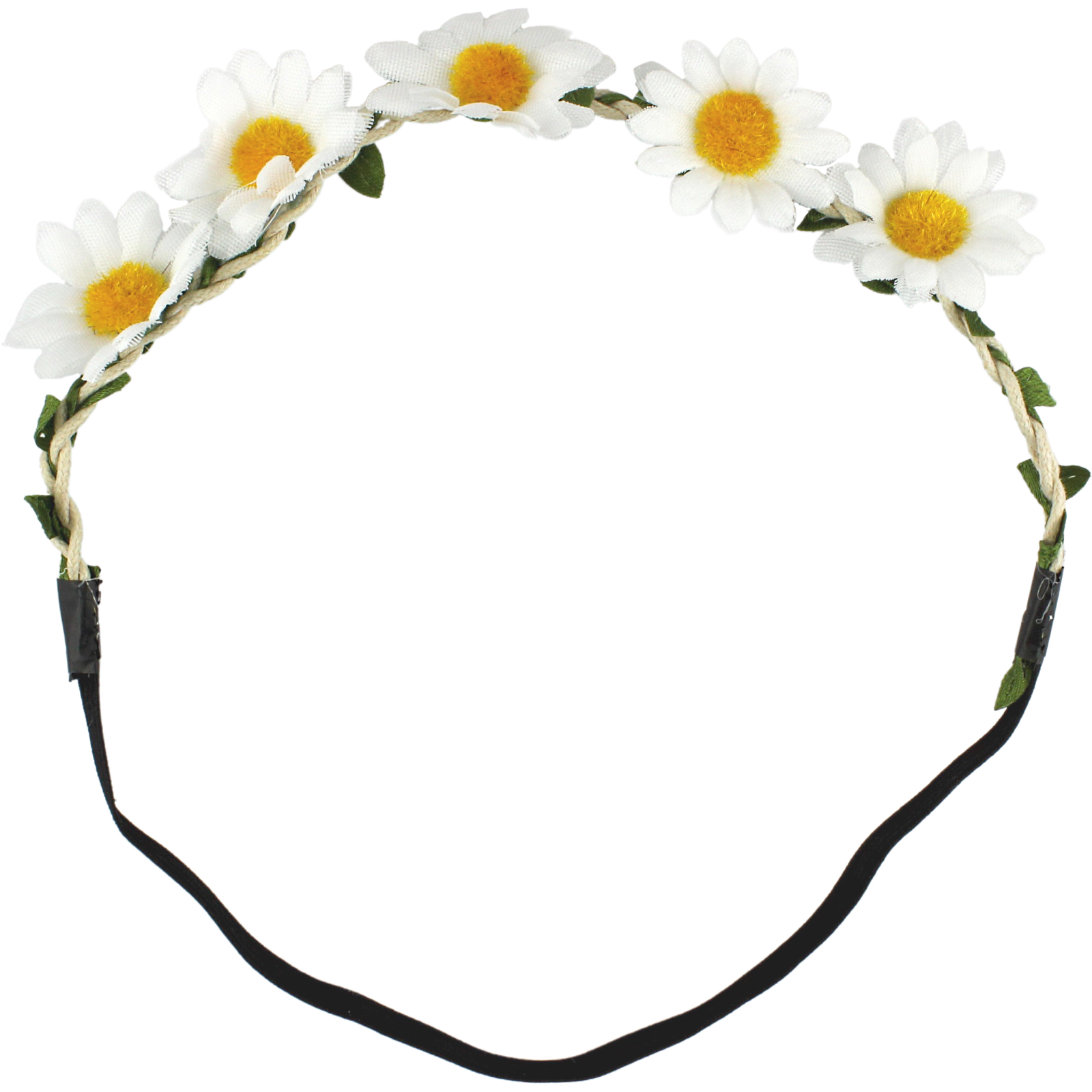 White Daisy Headband