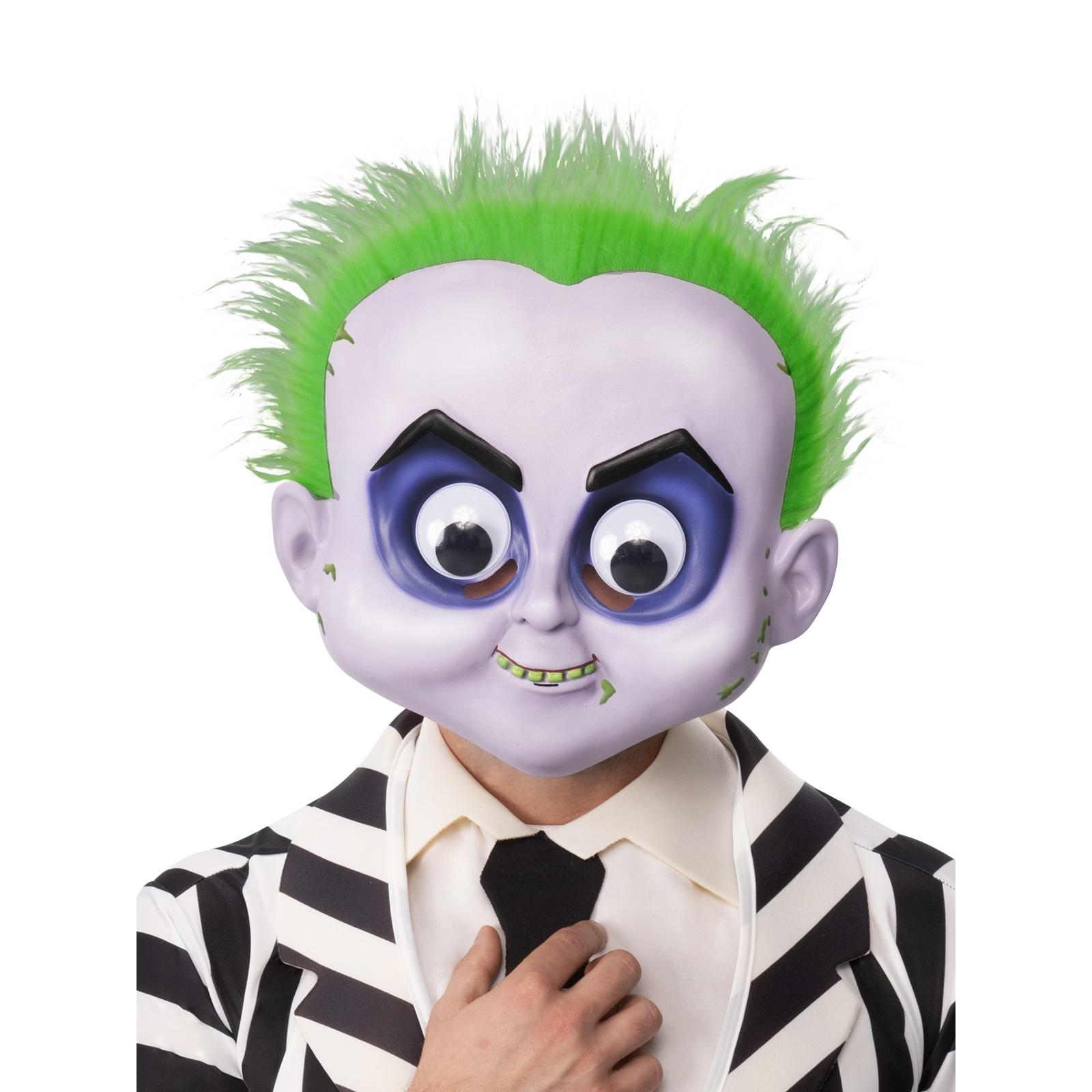 Beetlejuice Googly Eyes Adult Mask