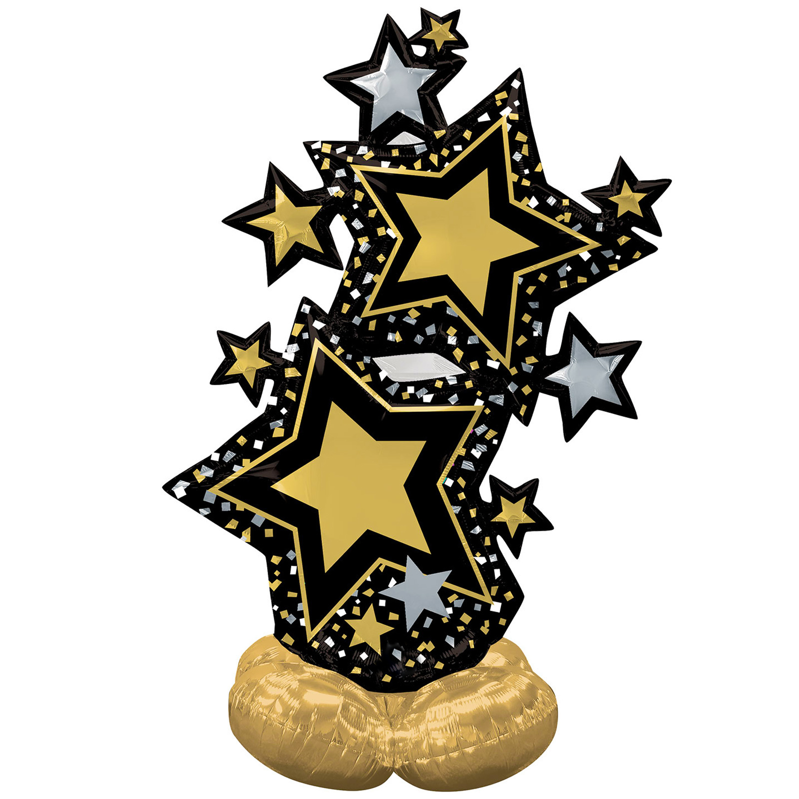 AirLoonz Star Cluster Air Fill Balloon 149cm