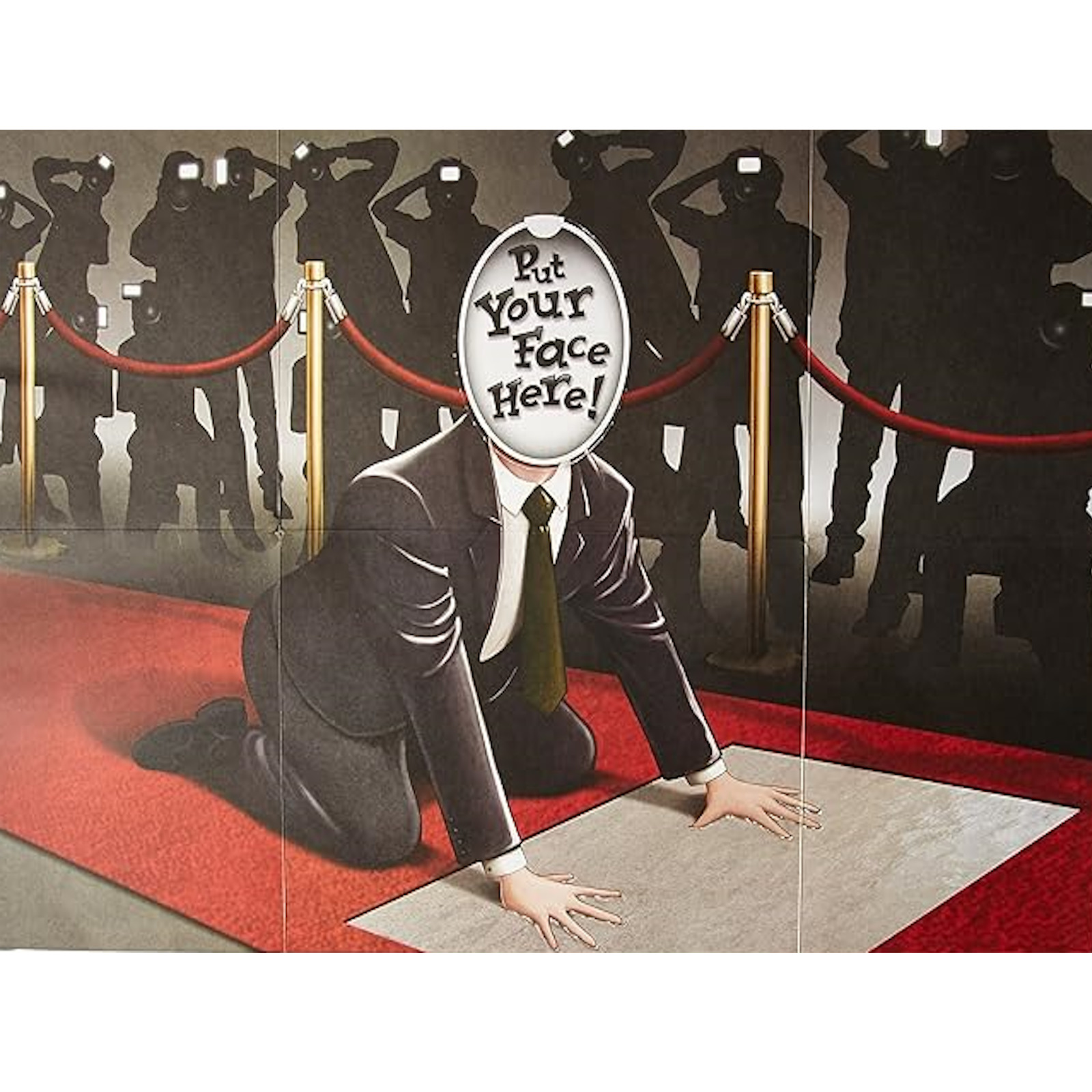 Star Handprints Face Photo Prop