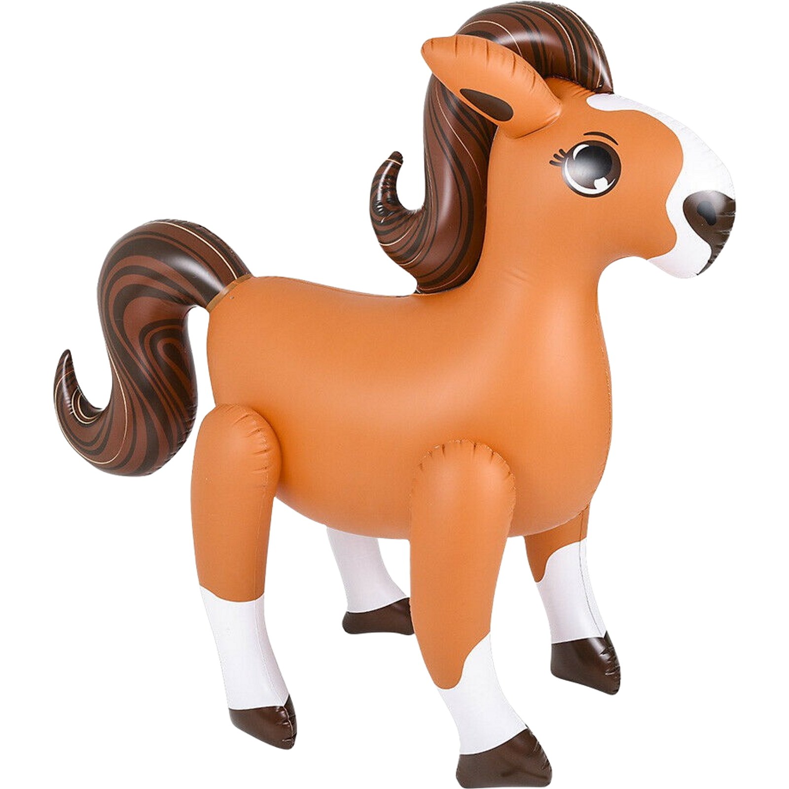 Inflatable Brown Pony 121cm