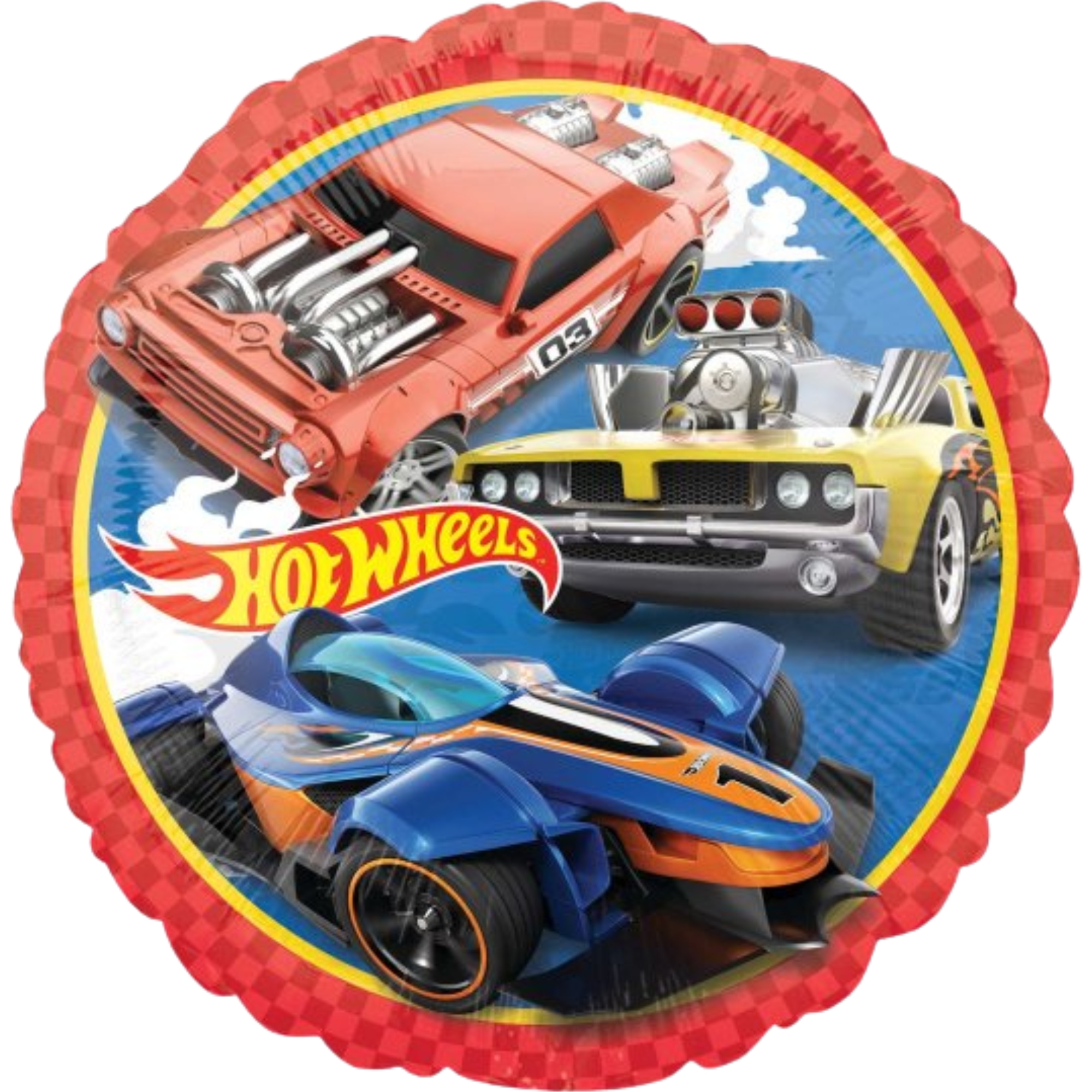 Hot Wheels HX Foil Helium Balloon 45cm