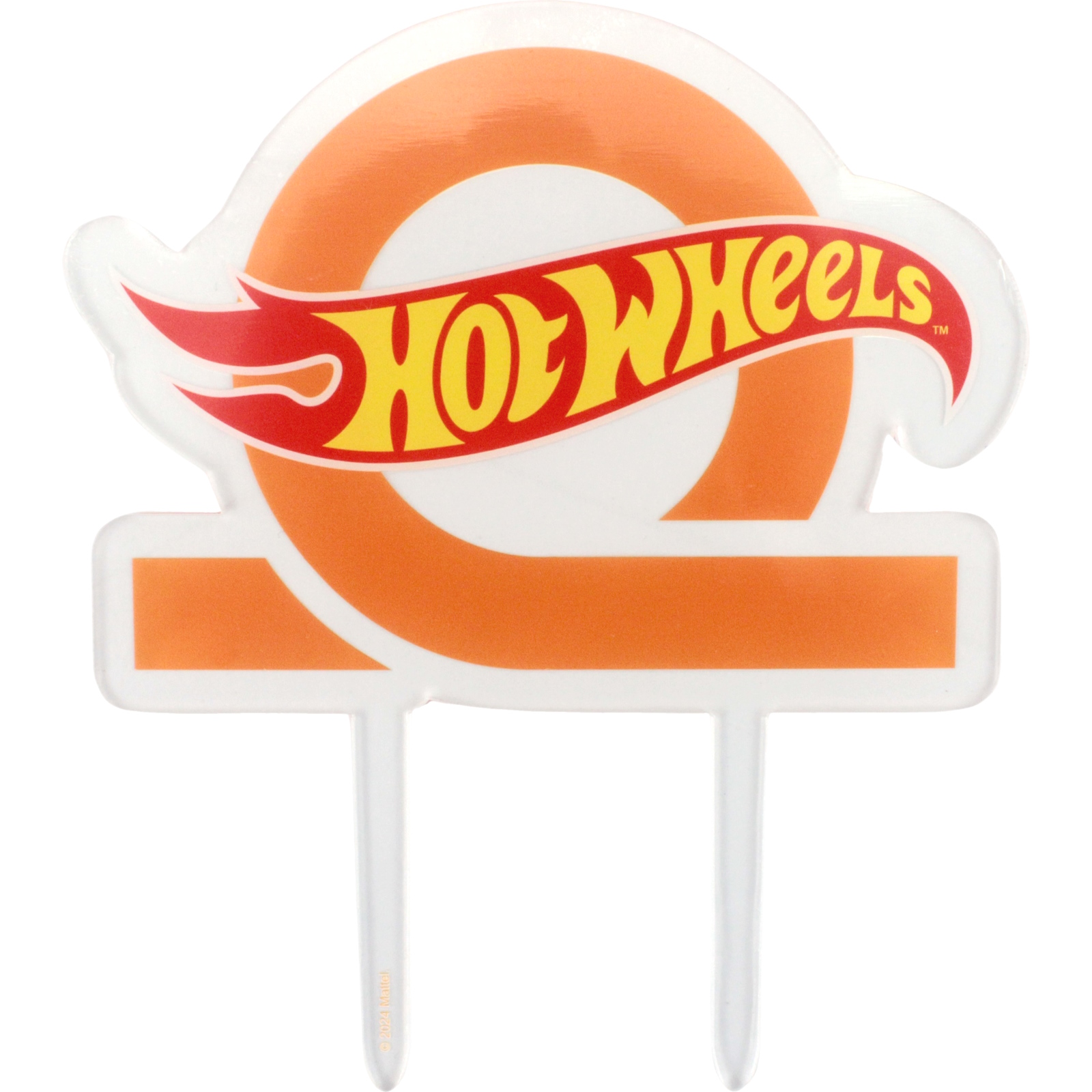 Hot Wheels Acrylic Cake Topper