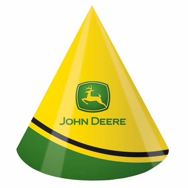 John Deere Party Hats (Pack of 8)