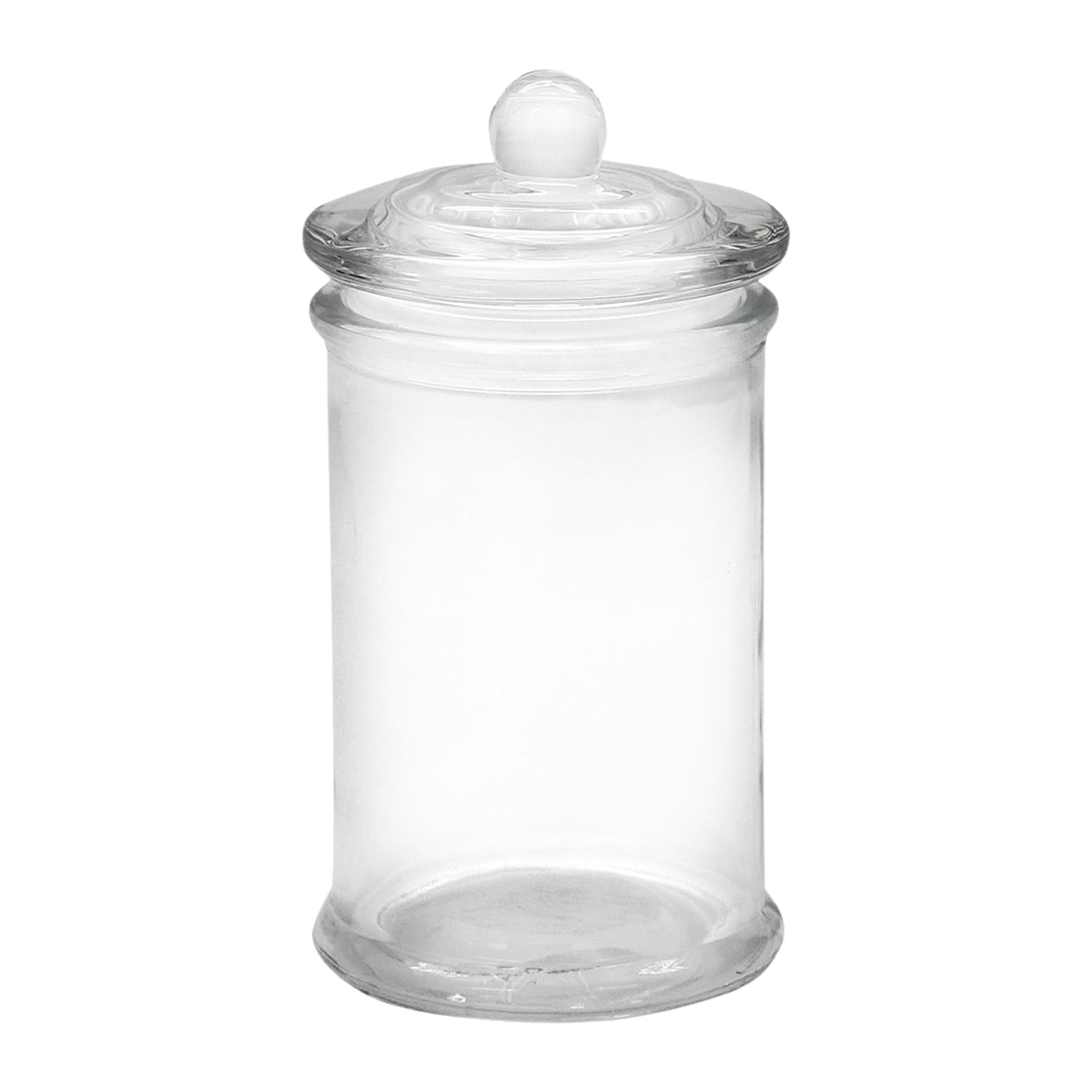 Glass Apothecary Jar With Lid 150ml