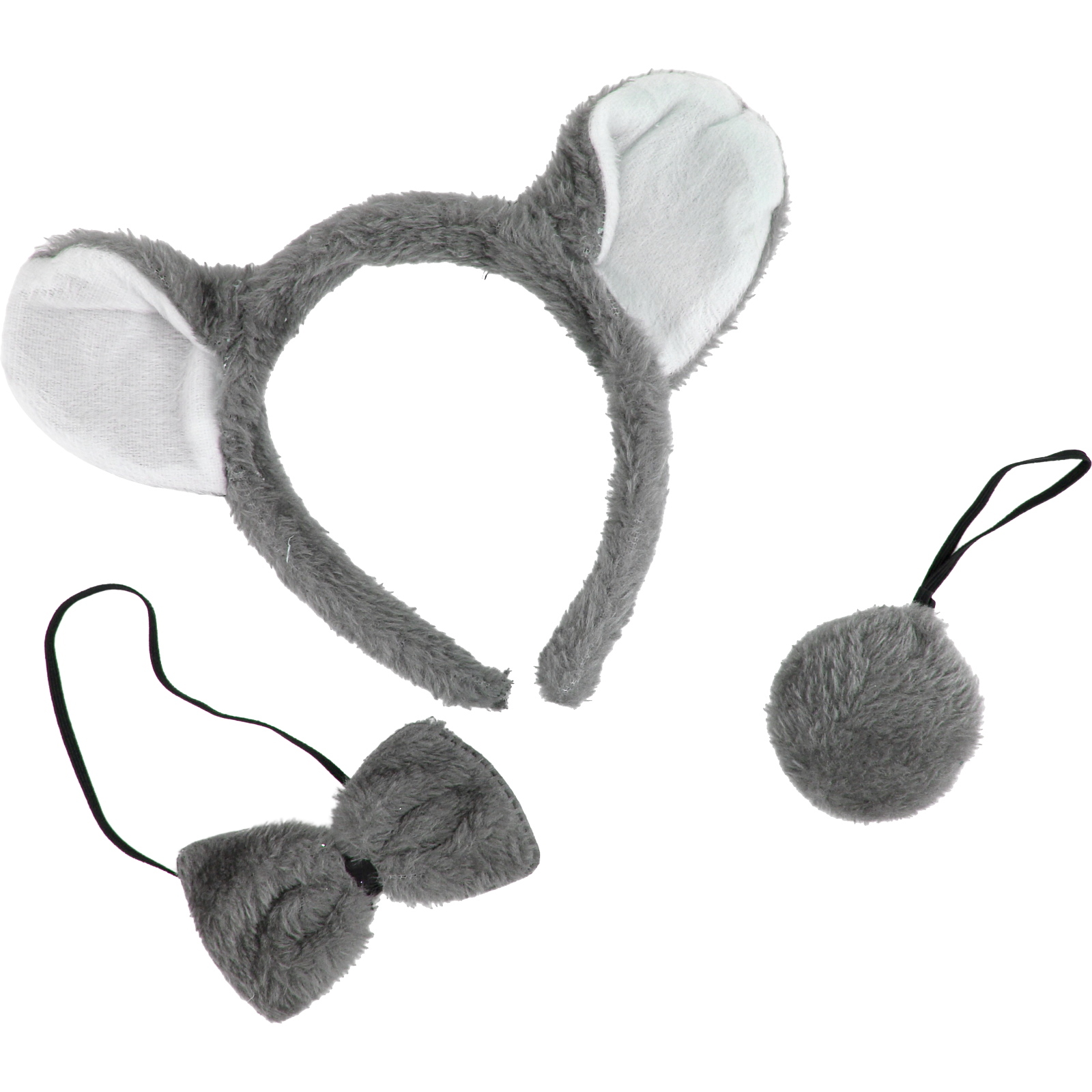 Koala Ears and Tail Costume Set