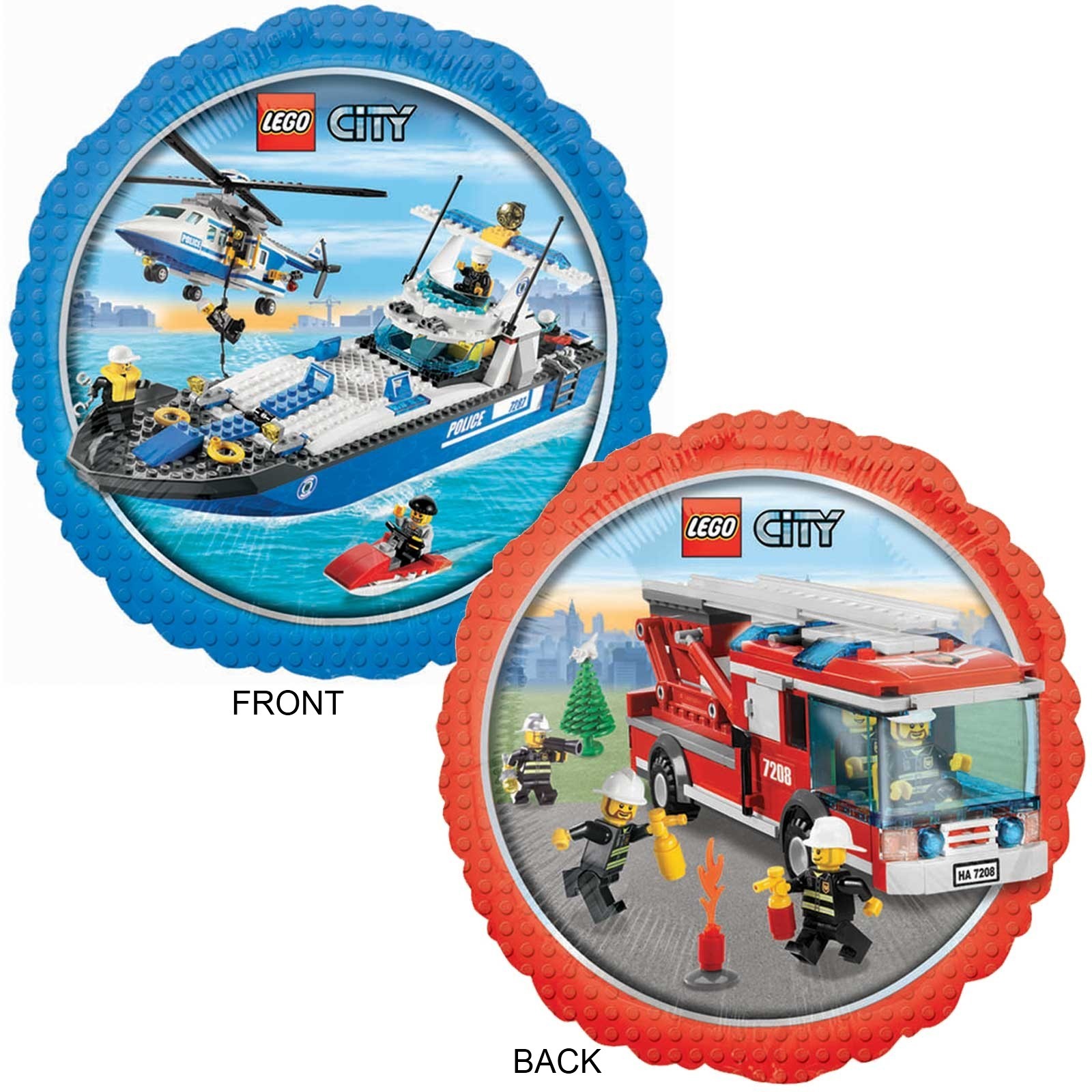 Lego City Helium Balloon