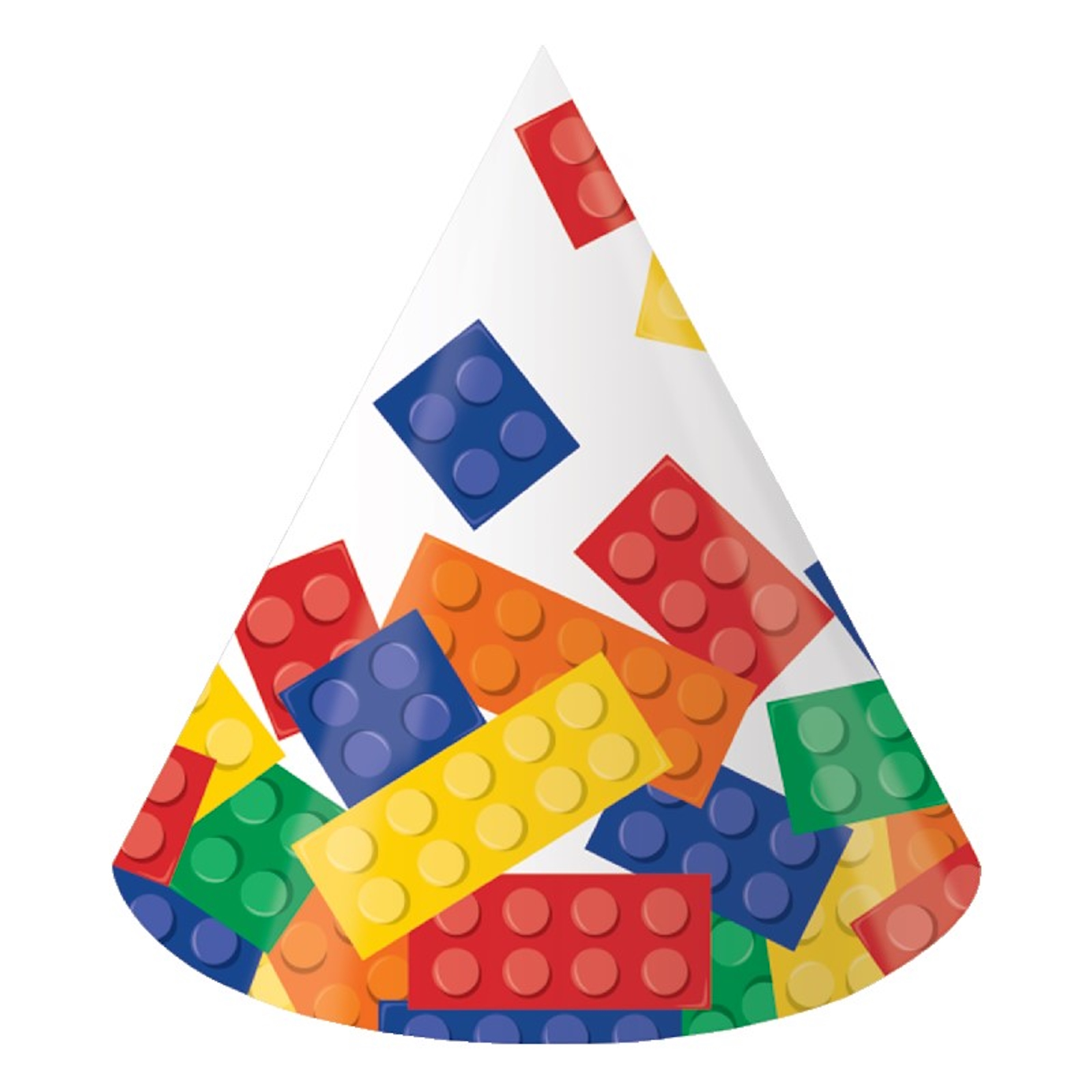 Block Party Hats (Pack of 8)