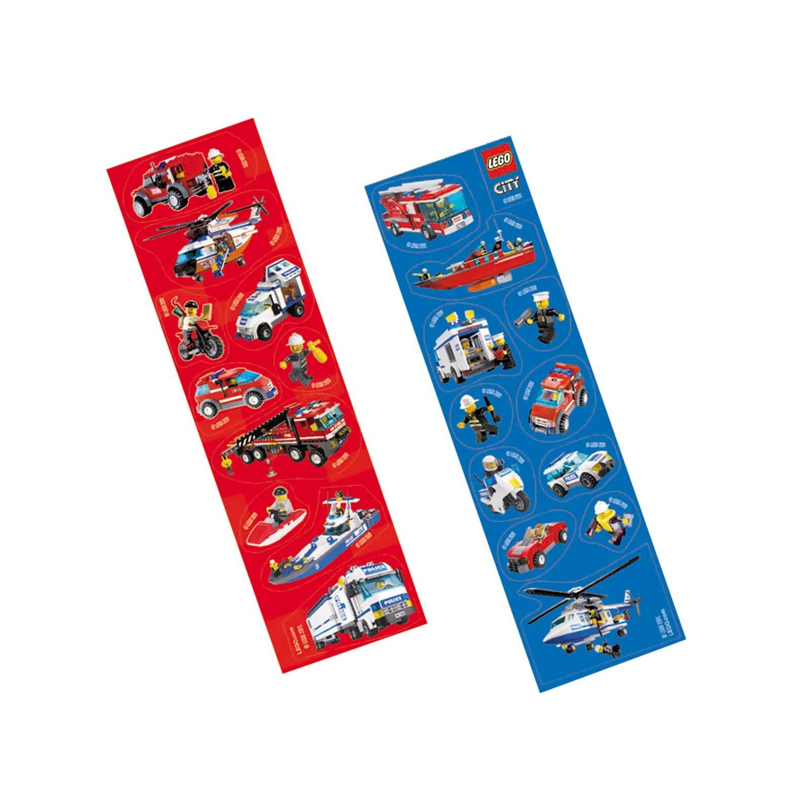 Lego City Stickers (8 Sheets)