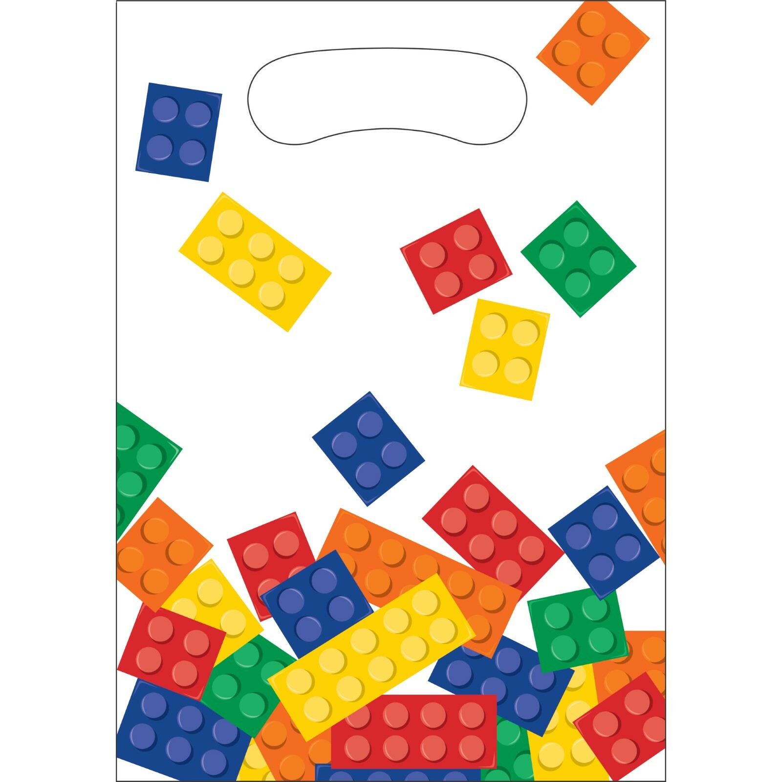 Block Party Lolly/Treat Bags (Pack of 8)