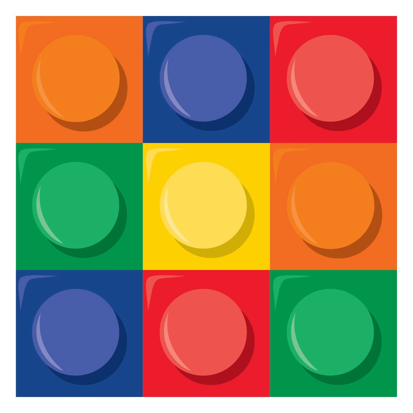 Block Party Small Napkins / Serviettes (Pack of 16)