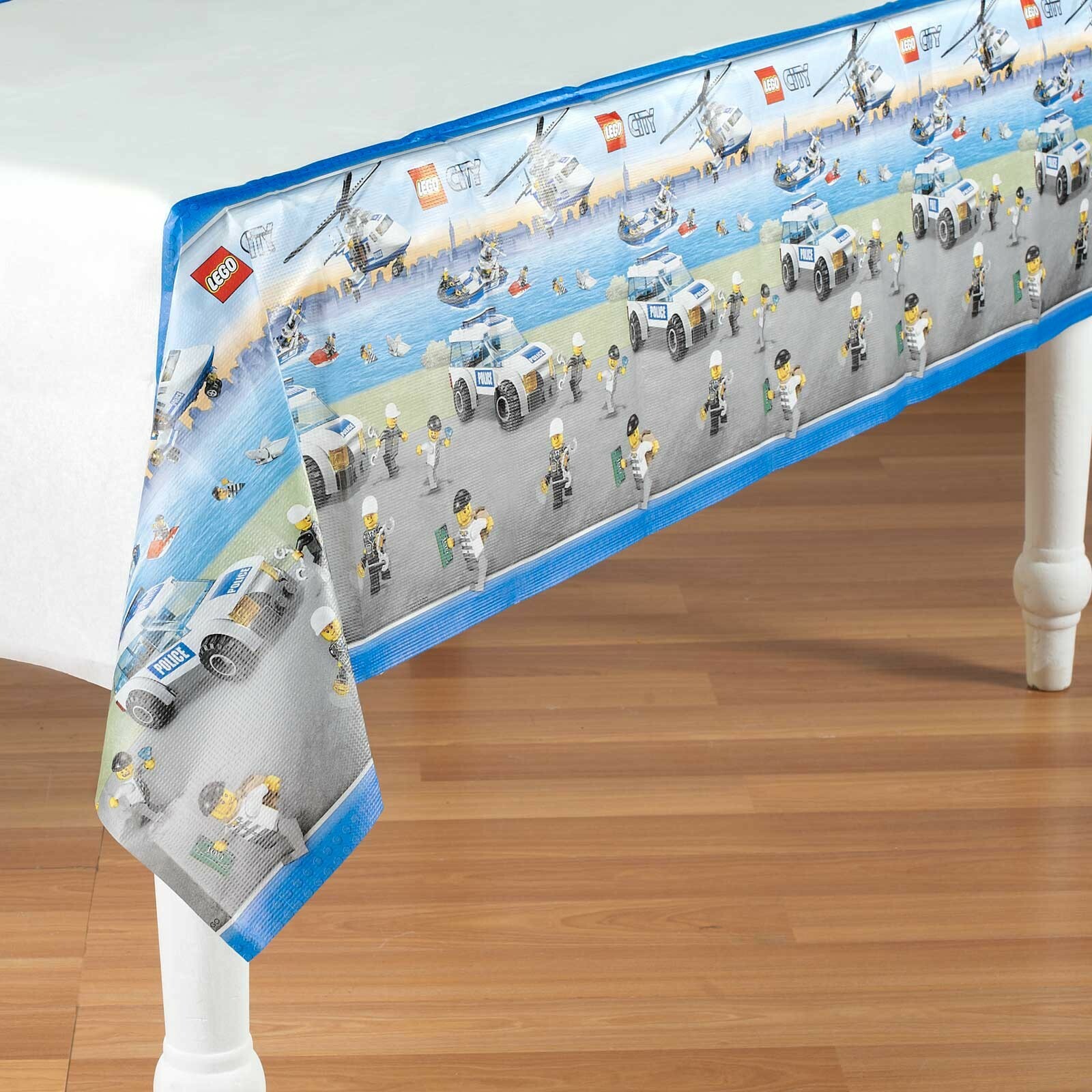 Lego City Paper Tablecloth