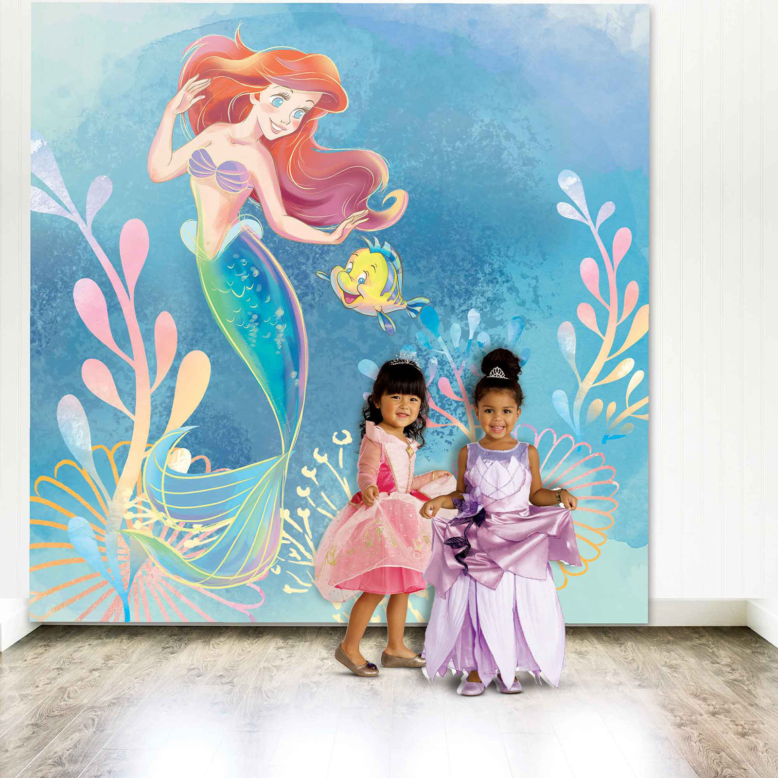 The Little Mermaid Scene Setter Wall Decorating Kit
