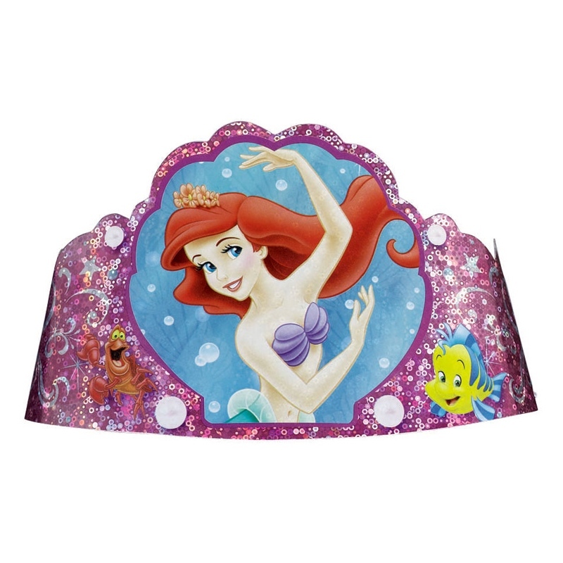 Ariel The Little Mermaid Tiaras (Pack of 8)