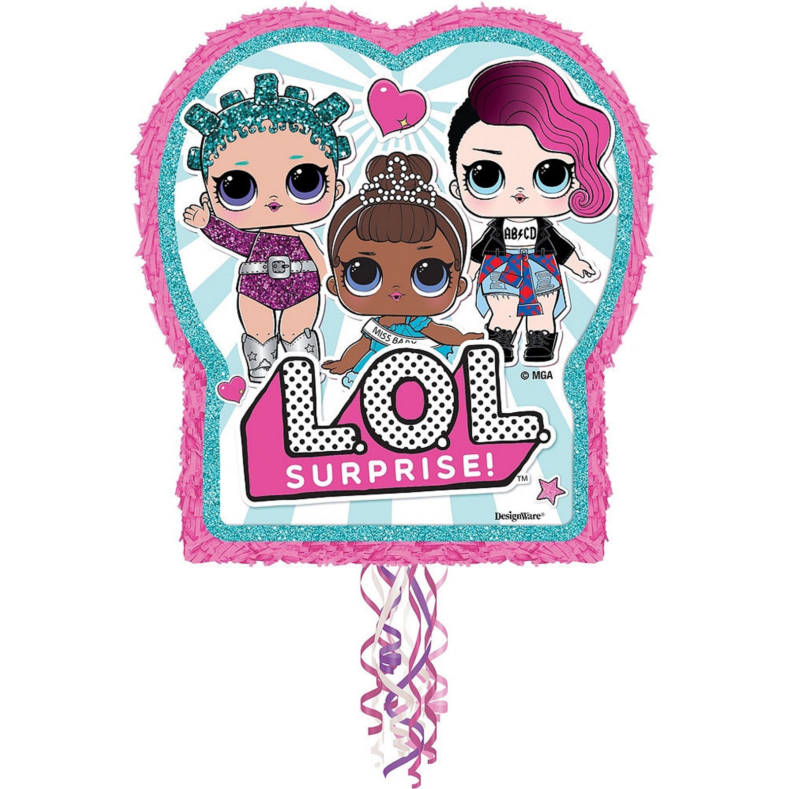 LOL Surprise Pull String Pinata 