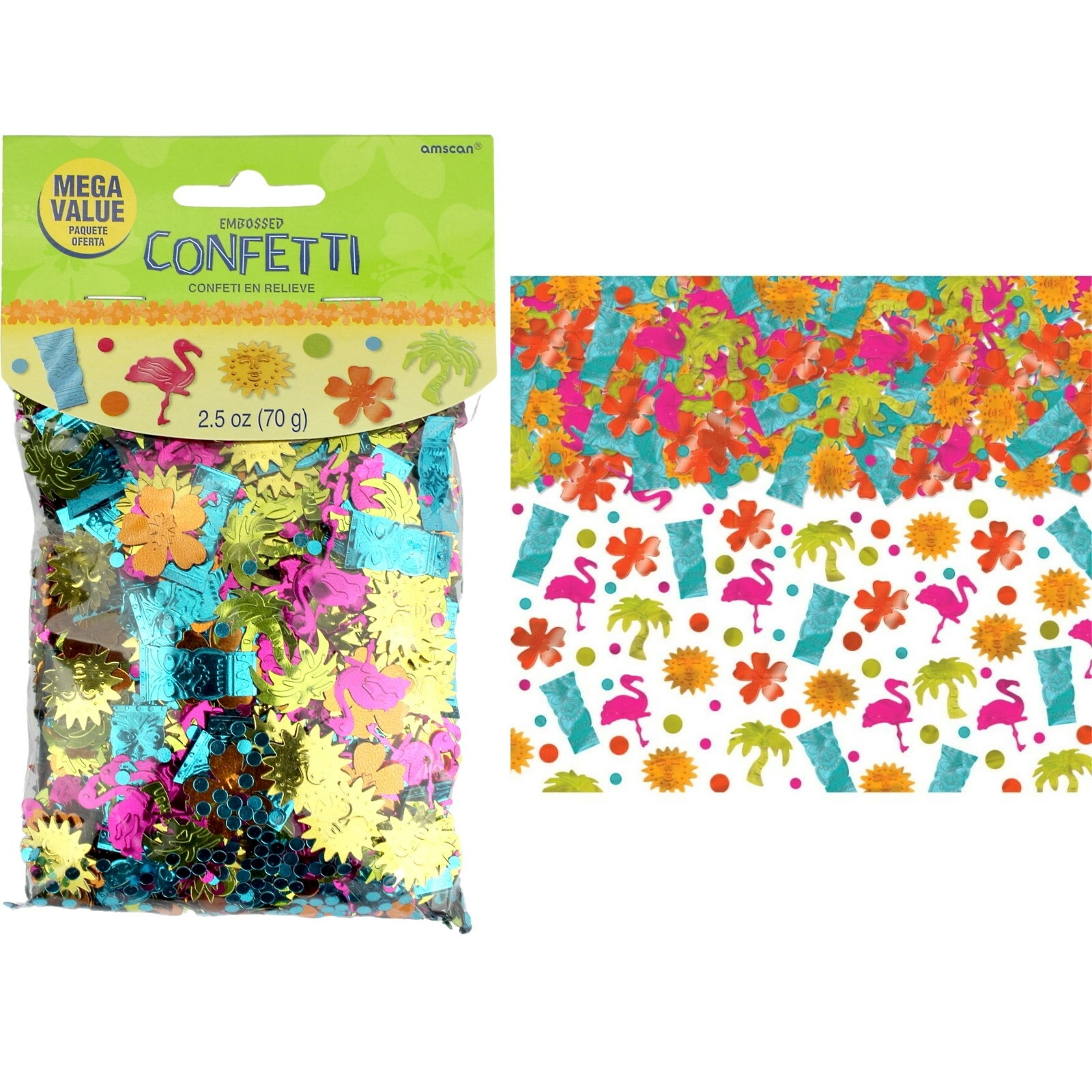 Tropical Hibiscus Confetti/Table Scatters