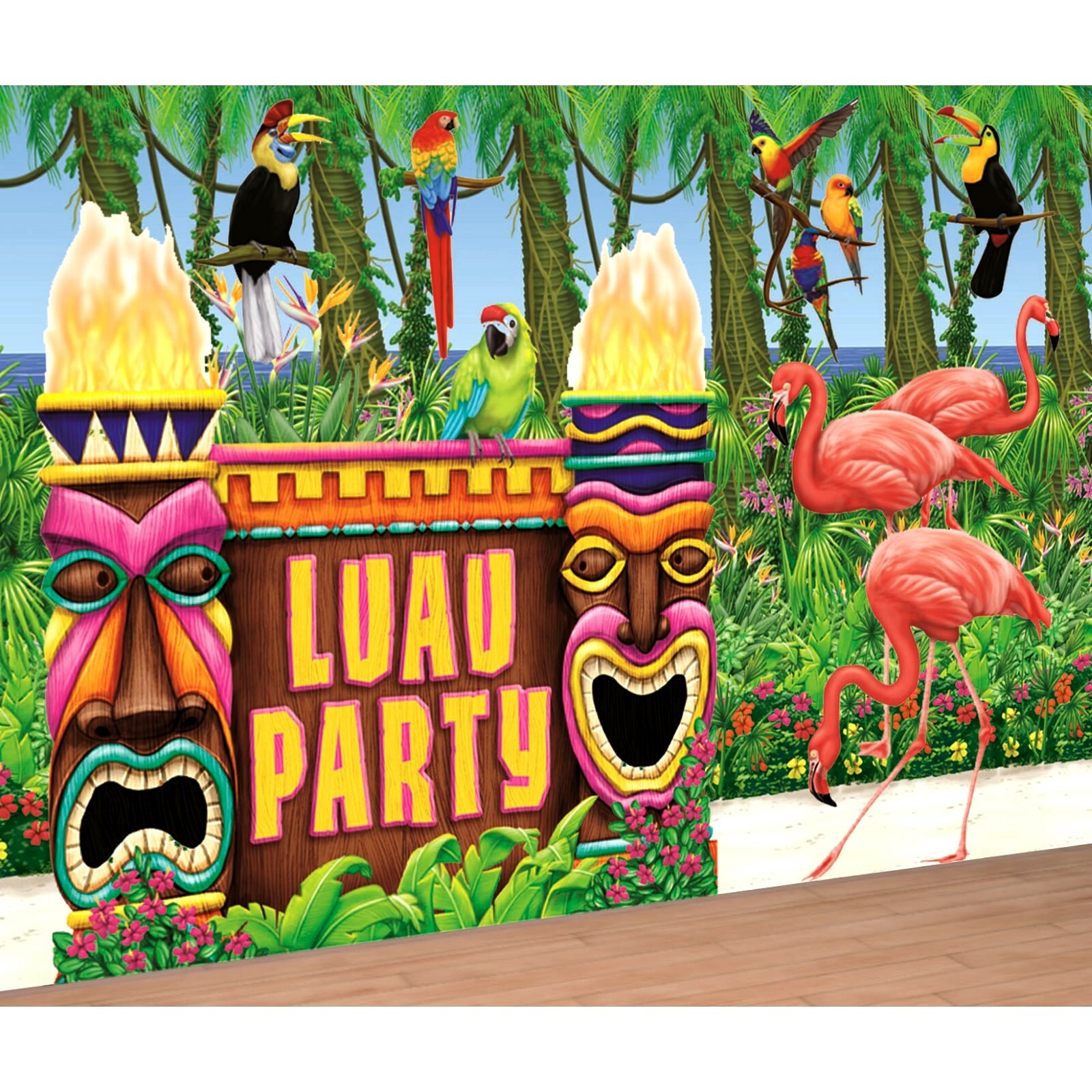 Luau Giant Decorating Kit