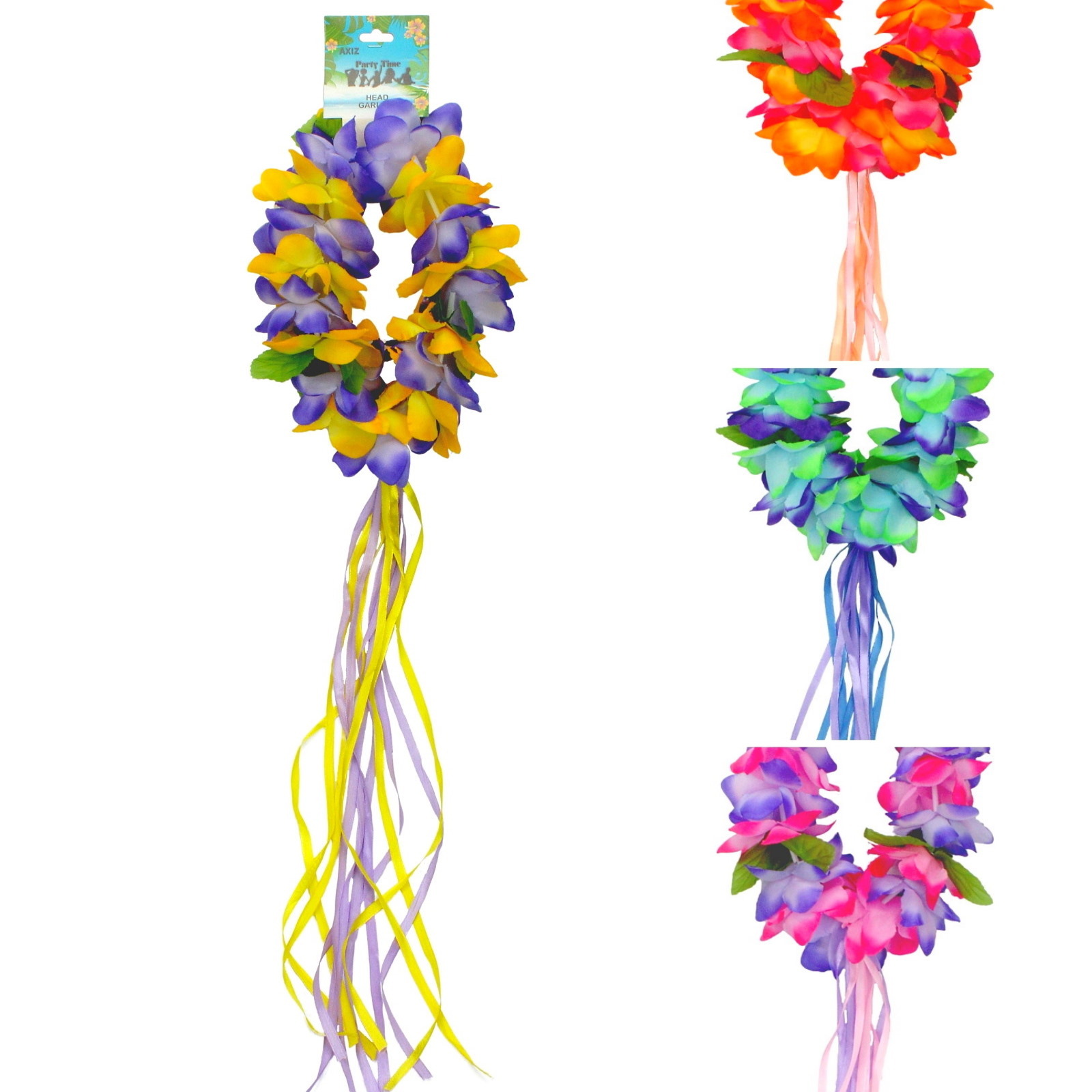 Hawaiian Tropical Flower Crown