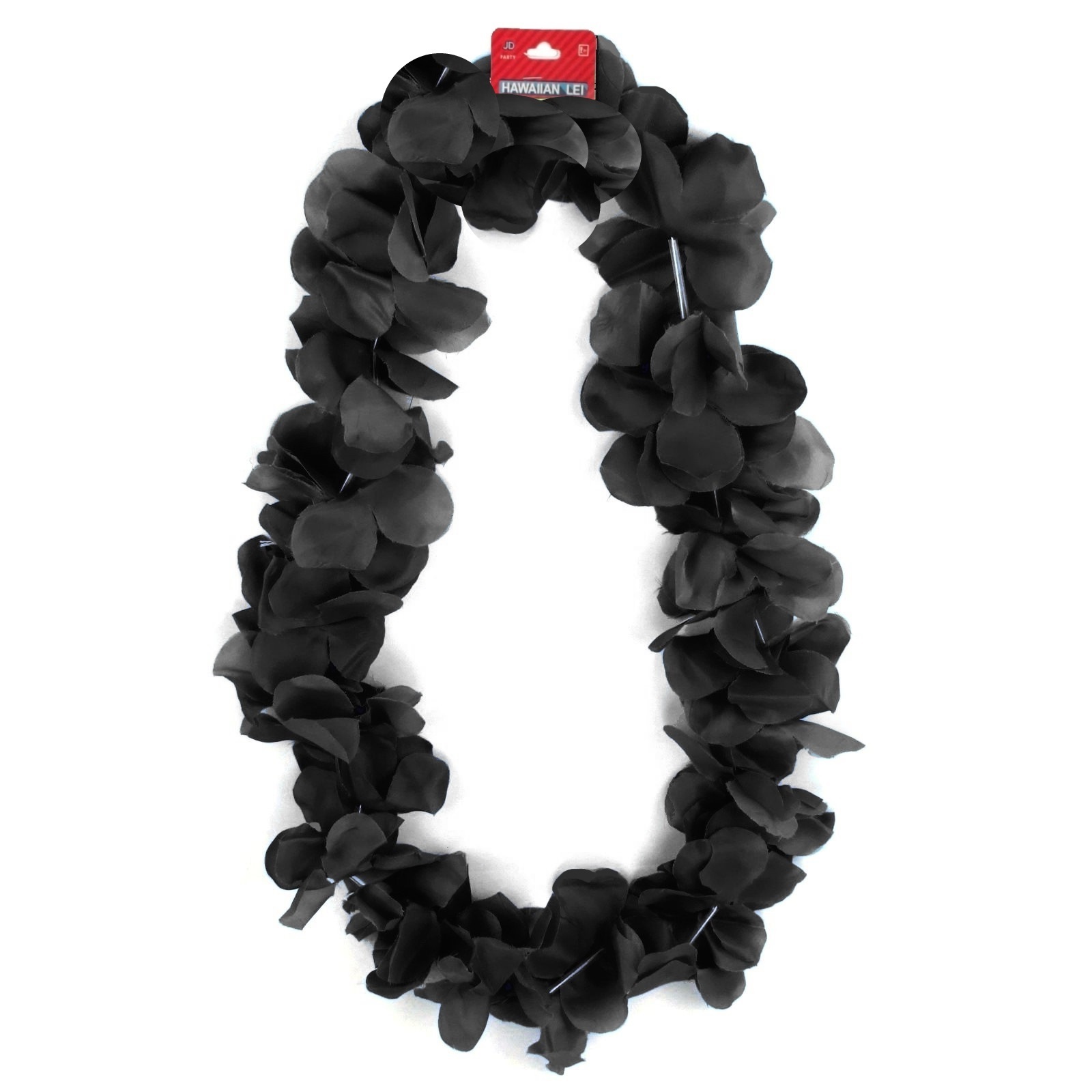 Black Large Petal Hawaiian Lei
