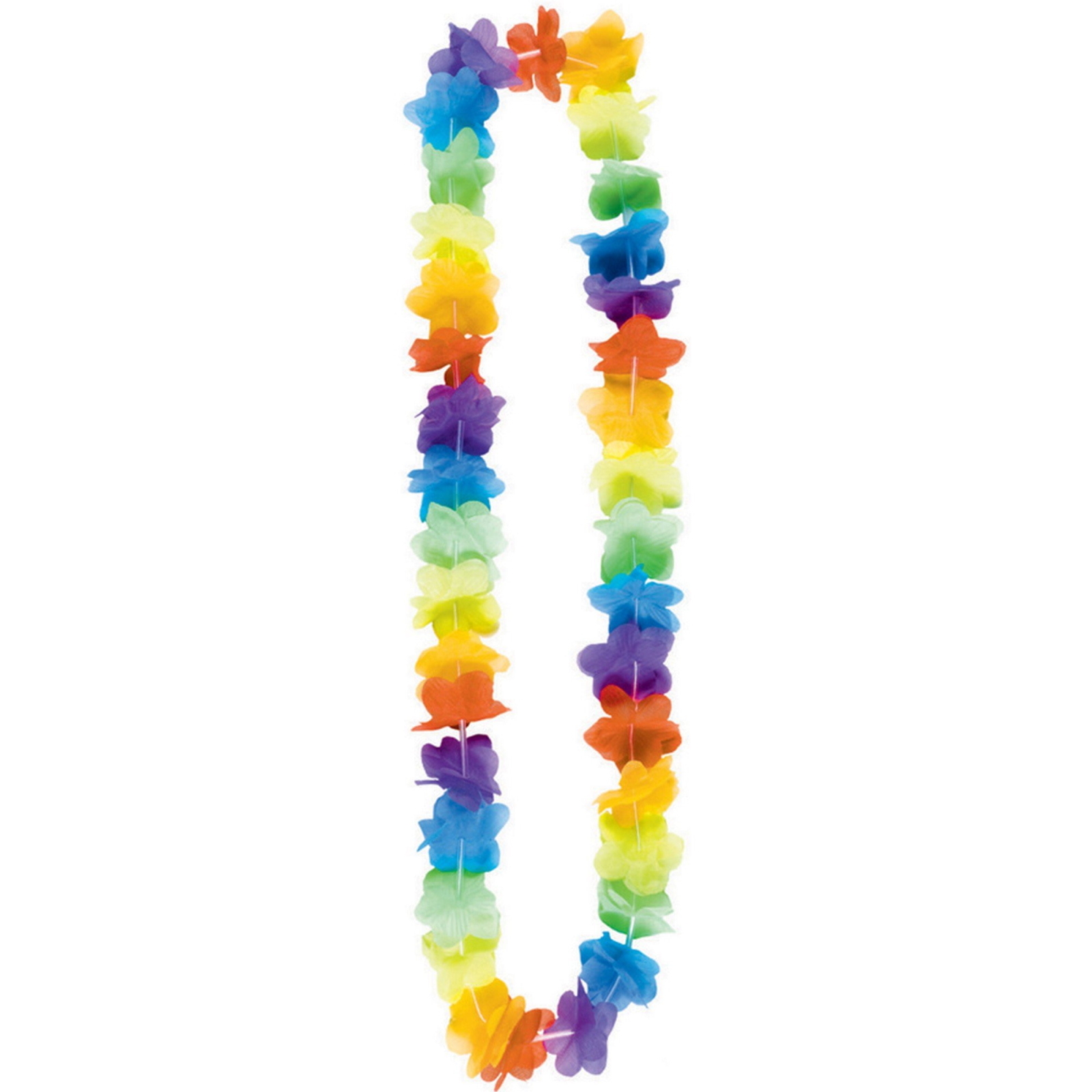Coloured Hawaiian Flower Lei