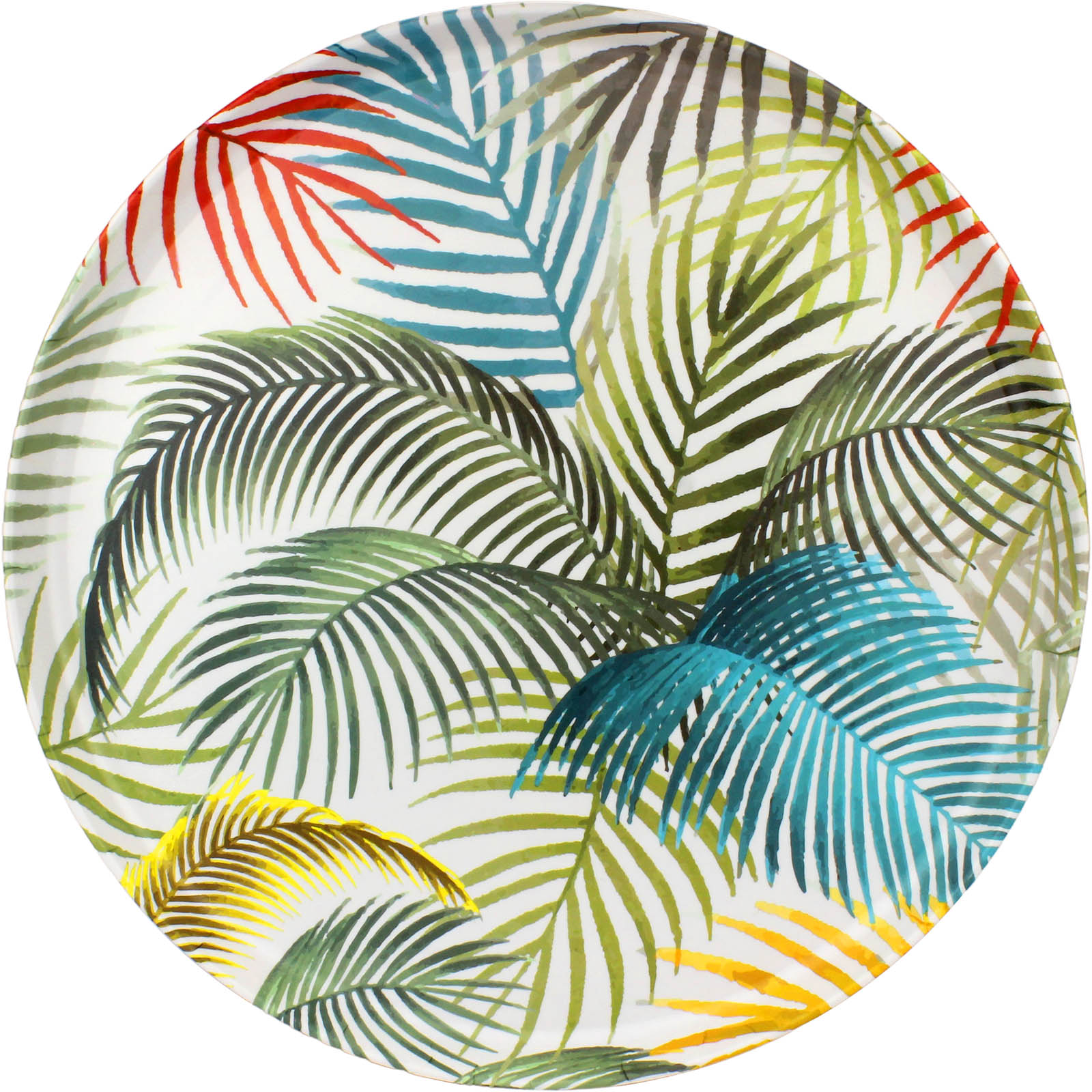 Summer Dine Melamine Round Serving Platter 35cm