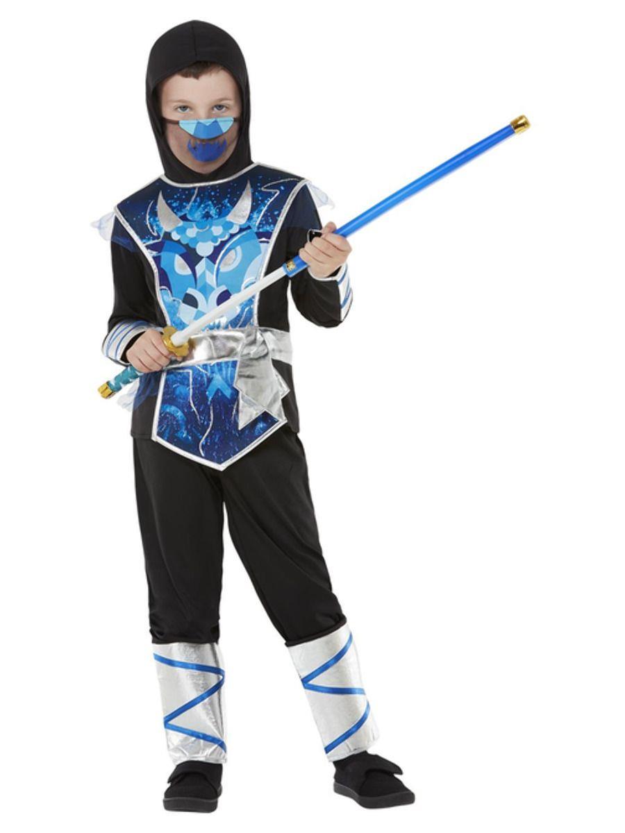 Blue Ninja Warrior Child Costume