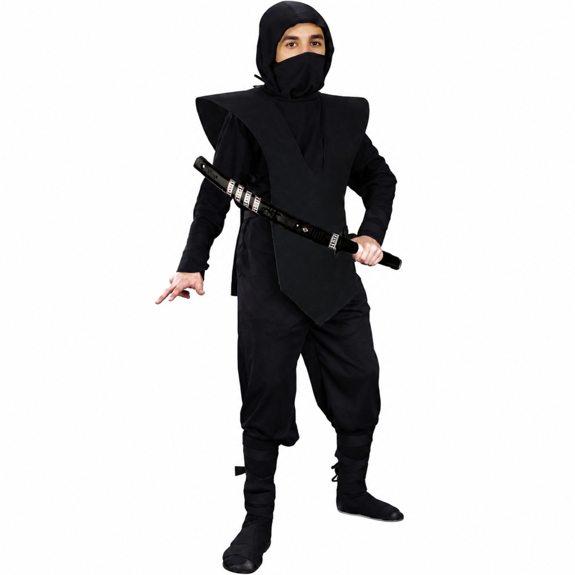 Kids Ninja Costume 6-9 Years