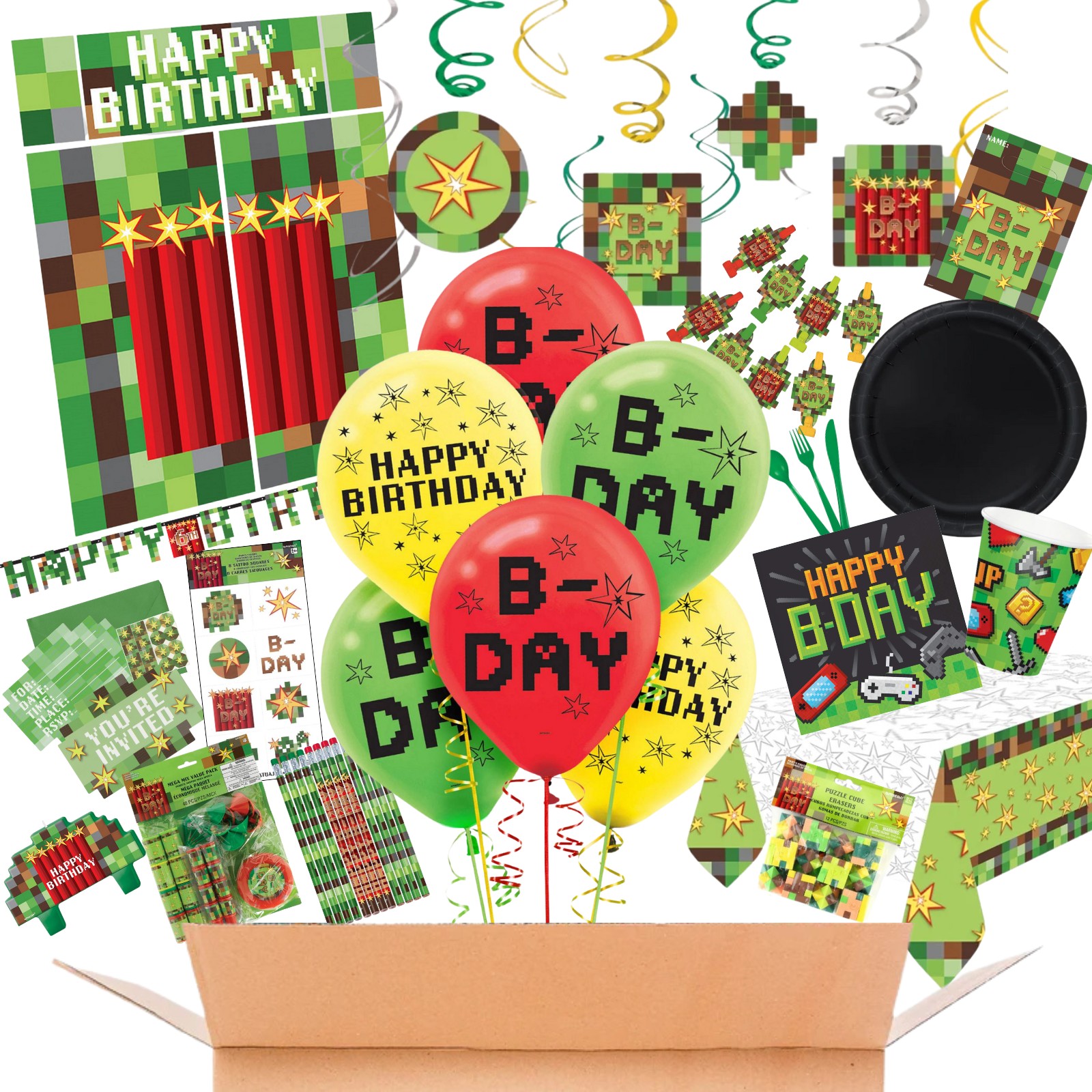 Dynamite Gaming Mega Party Set for 8 Guests