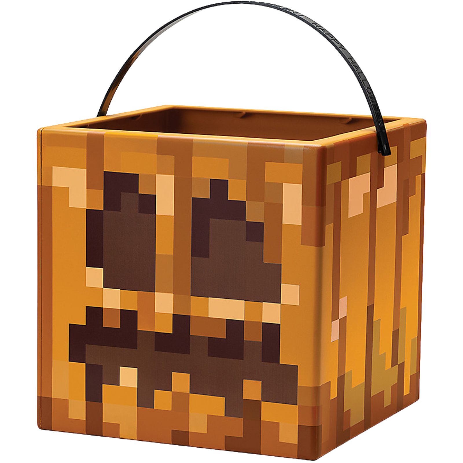 Minecraft Jack O'Lantern Treat Bucket
