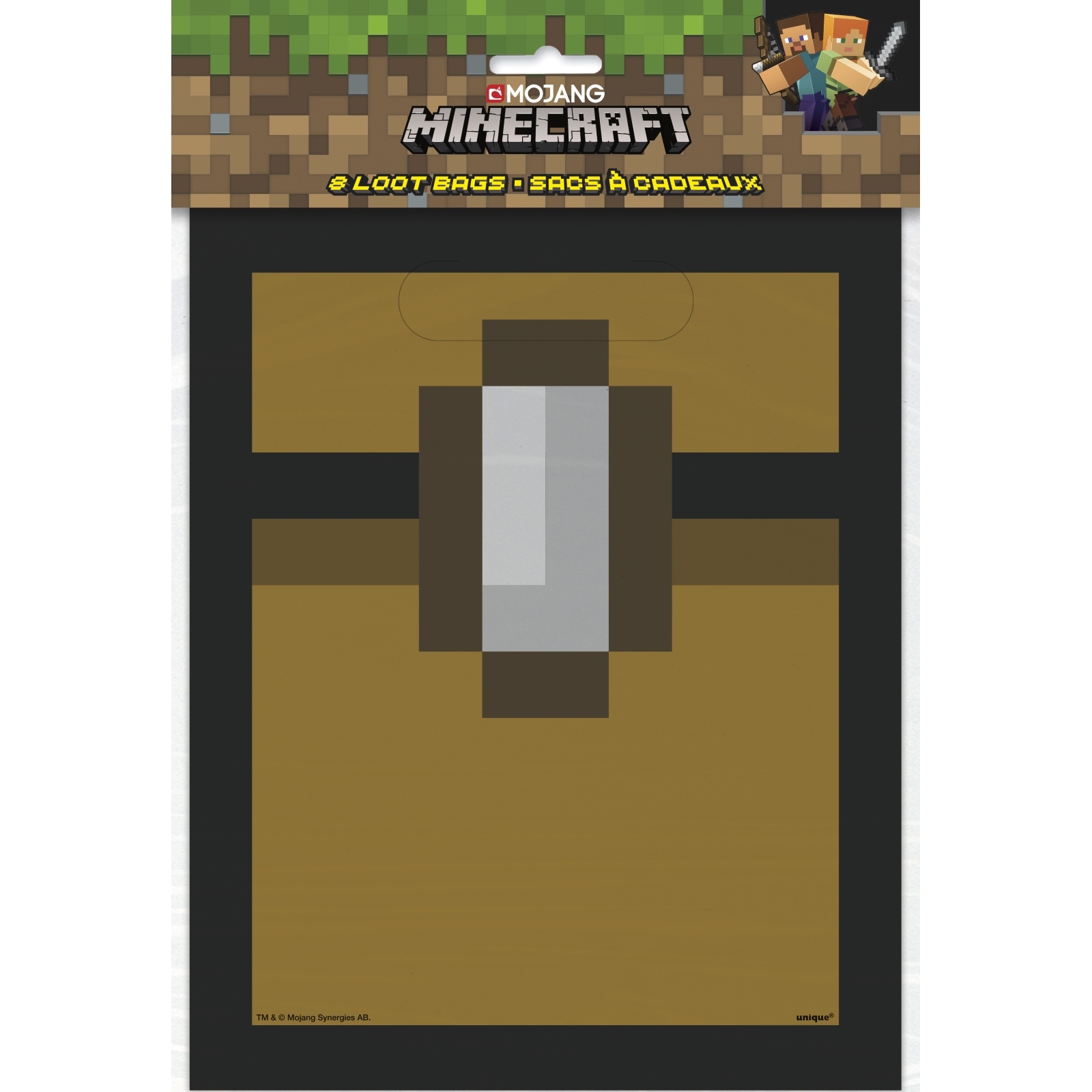 Minecraft Treat/Lolly Bags (Pack of 8)