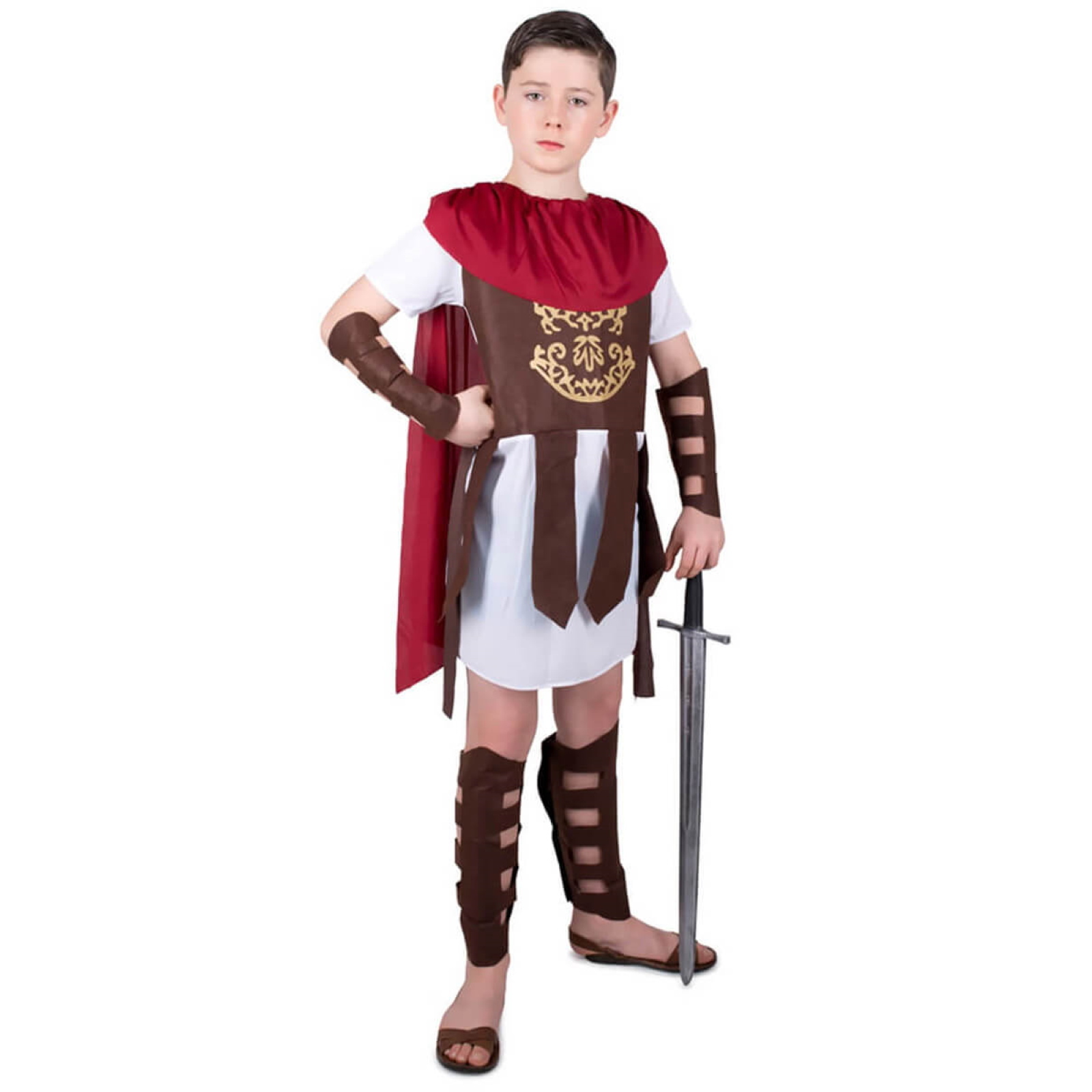 Roman Boy Childs Costume Medium