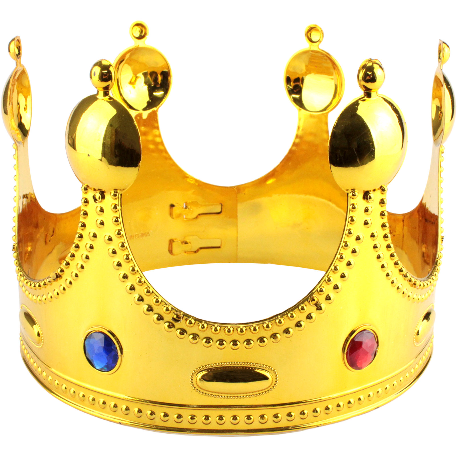 Gold Jewelled European King's Crown