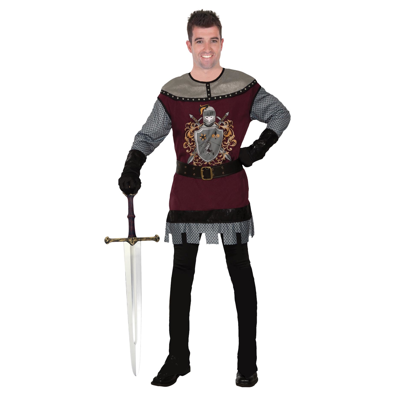 Royal Knight Men's Costume