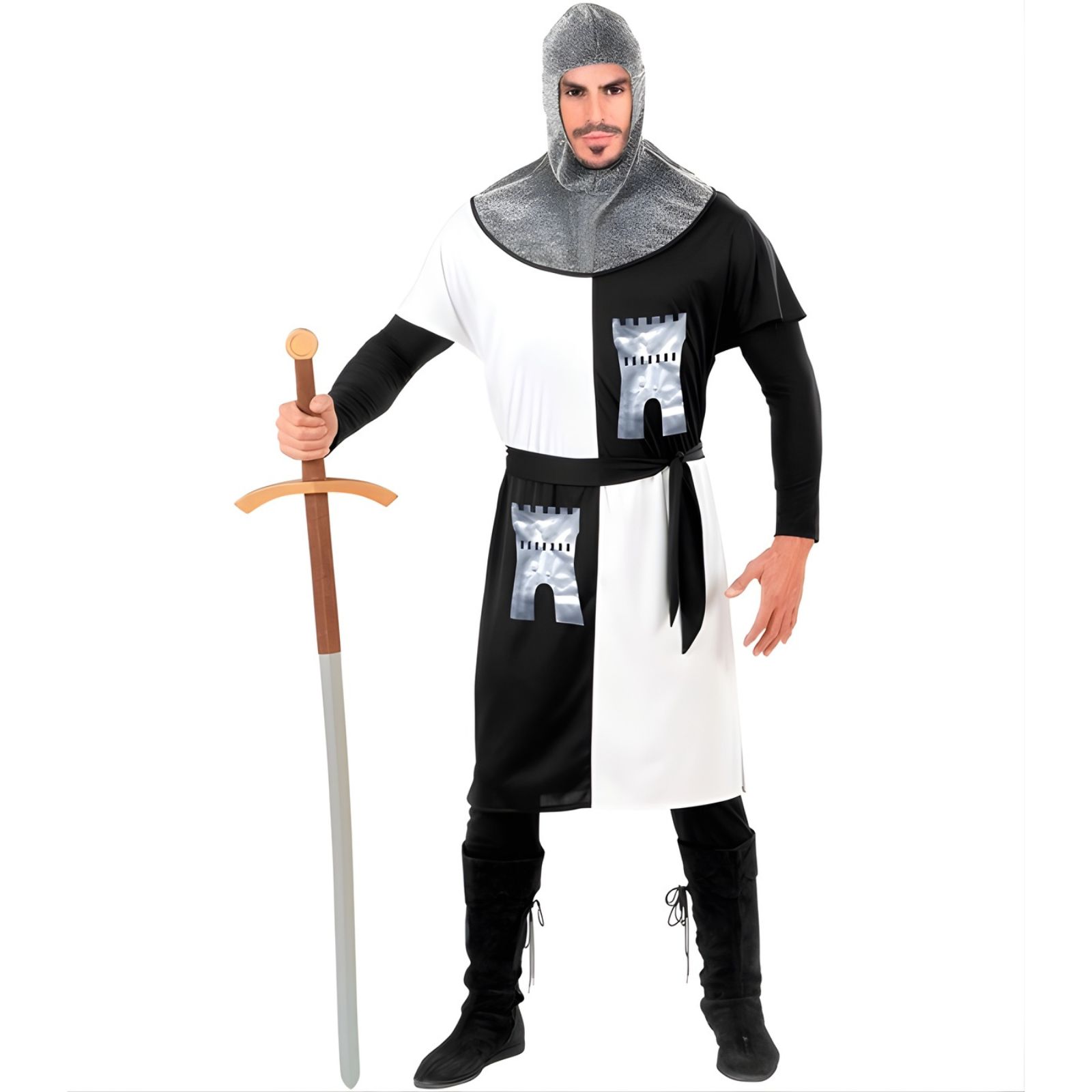 Men's Medieval Warrior Costume Small