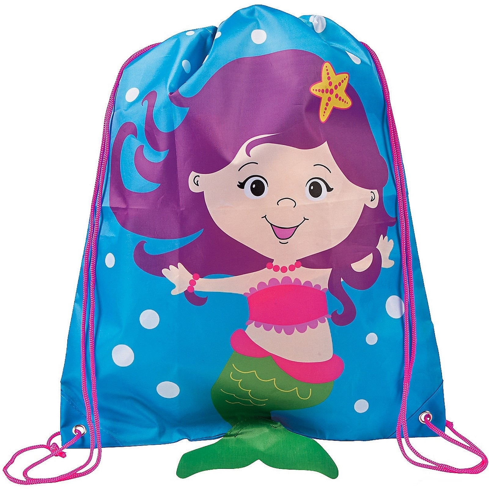 Mermaid Drawstring Bags (Pack of 12)