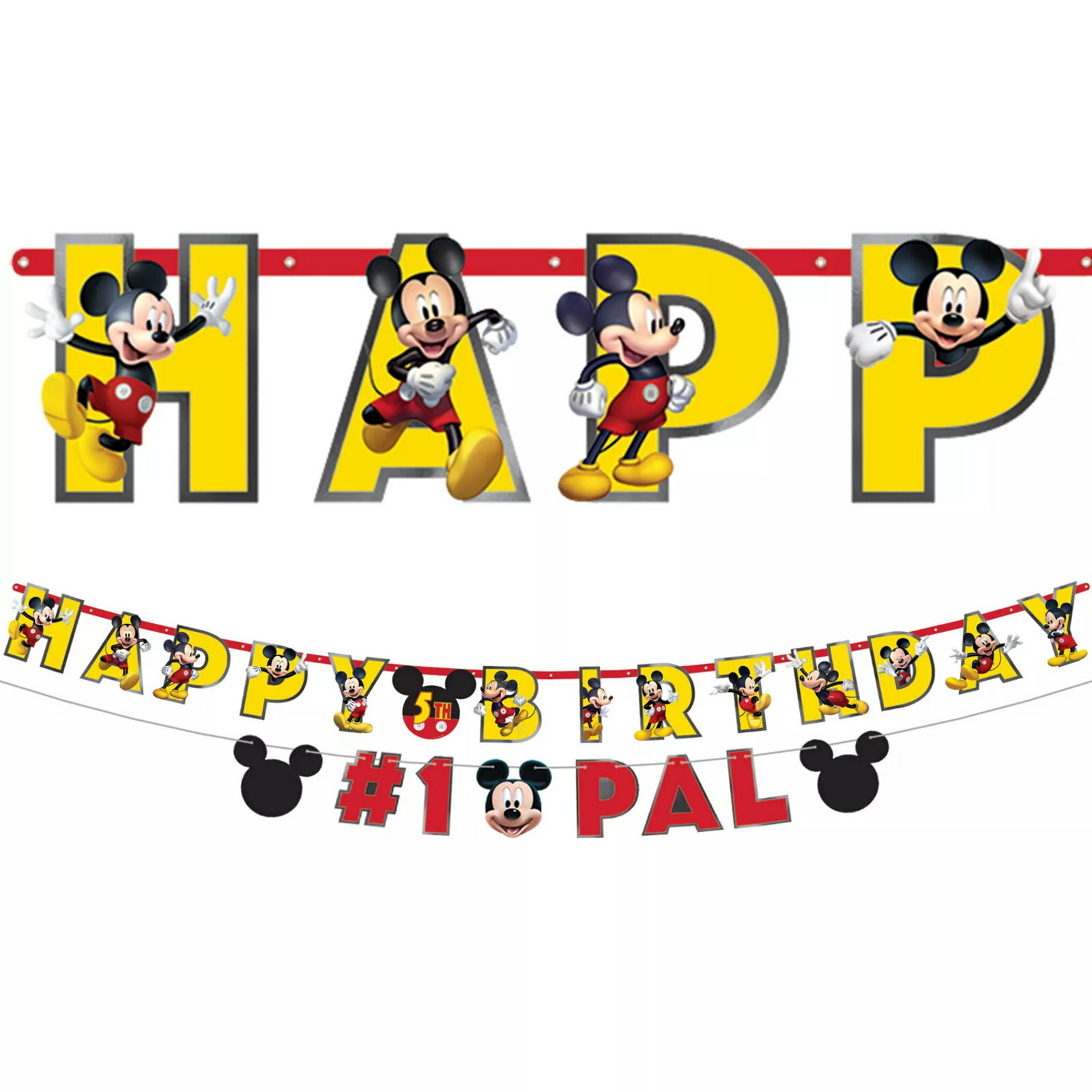 Mickey Mouse Forever Jumbo Add an Age Banner Kit