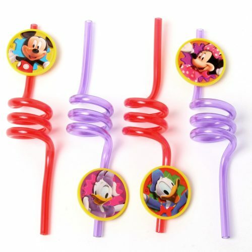 Mickey Mouse Clubhouse Fun Twisty Straws (Pack of 4)