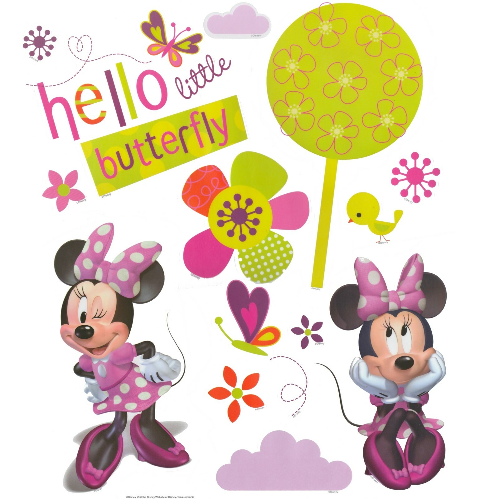 Minnie Mouse Wall Stickers