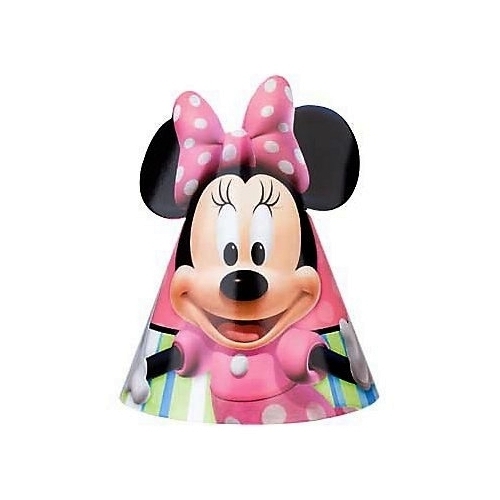 Minnie Mouse Bow-tique Party Hats (Pack of 8)