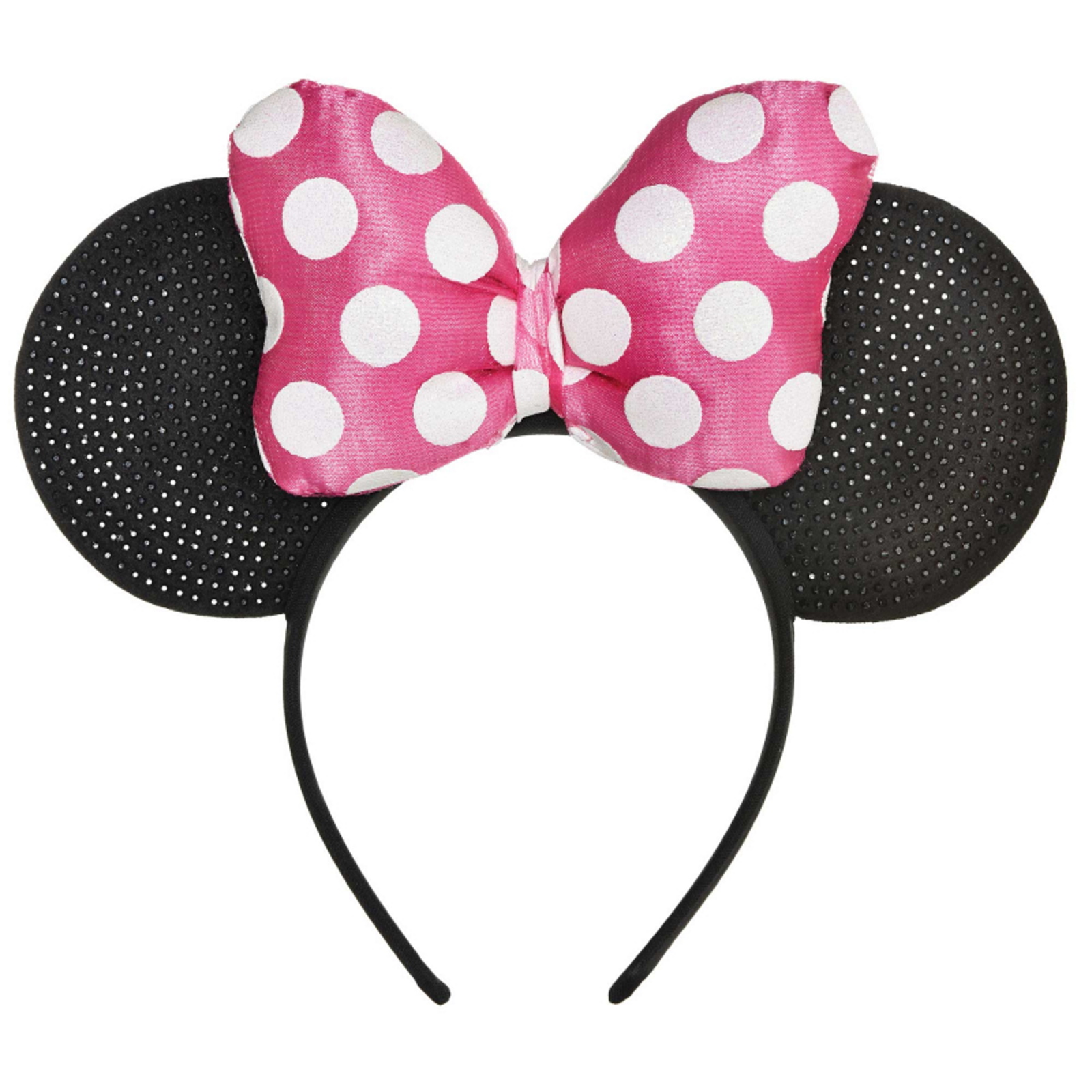 Minnie Mouse Forever Headband with Ears & Bow