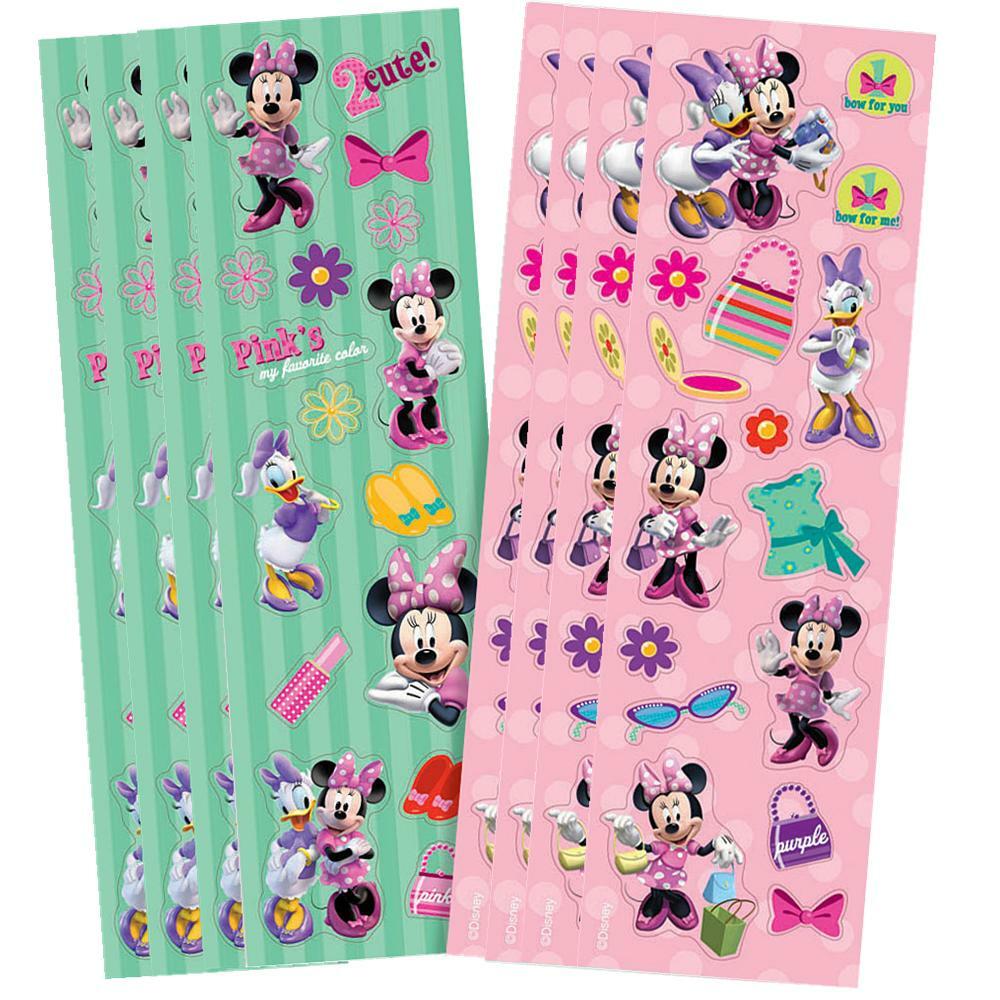 Minnie Mouse Stickers (8 Sheets)