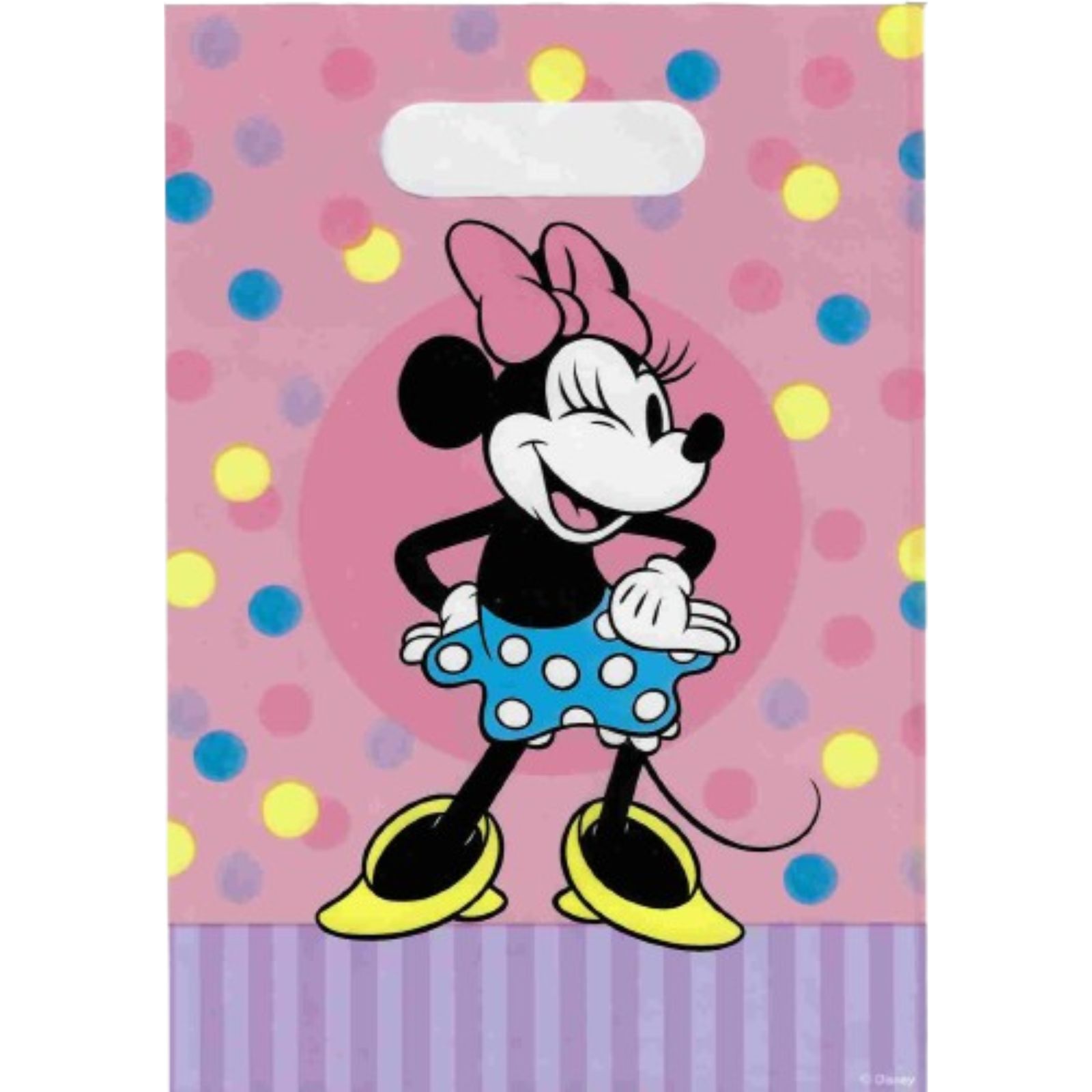 Minnie Mouse Polka Dot Lolly/Treat Bags (Pack of 8)