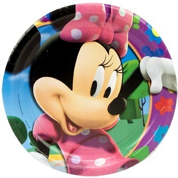 Minnie Mouse Small Paper Plates (Pack of 8)