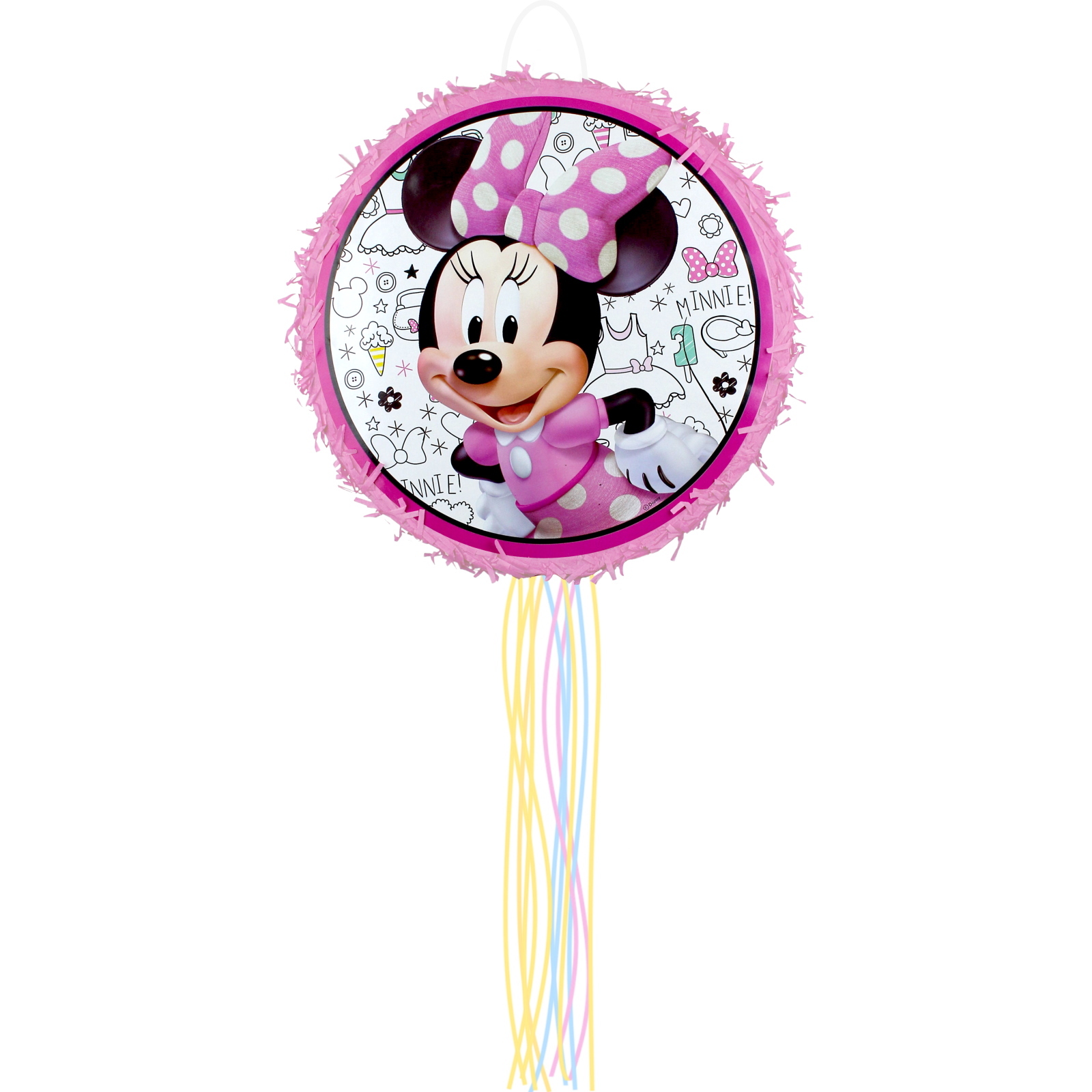 Minnie Mouse Pull String Pinata