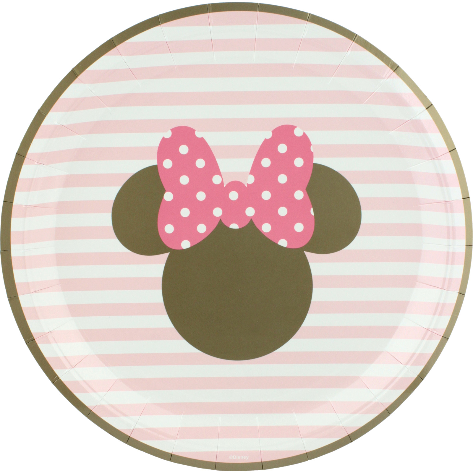 Minnie Mouse Pretty Minnie Large Paper Plates (Pack of 8)  
