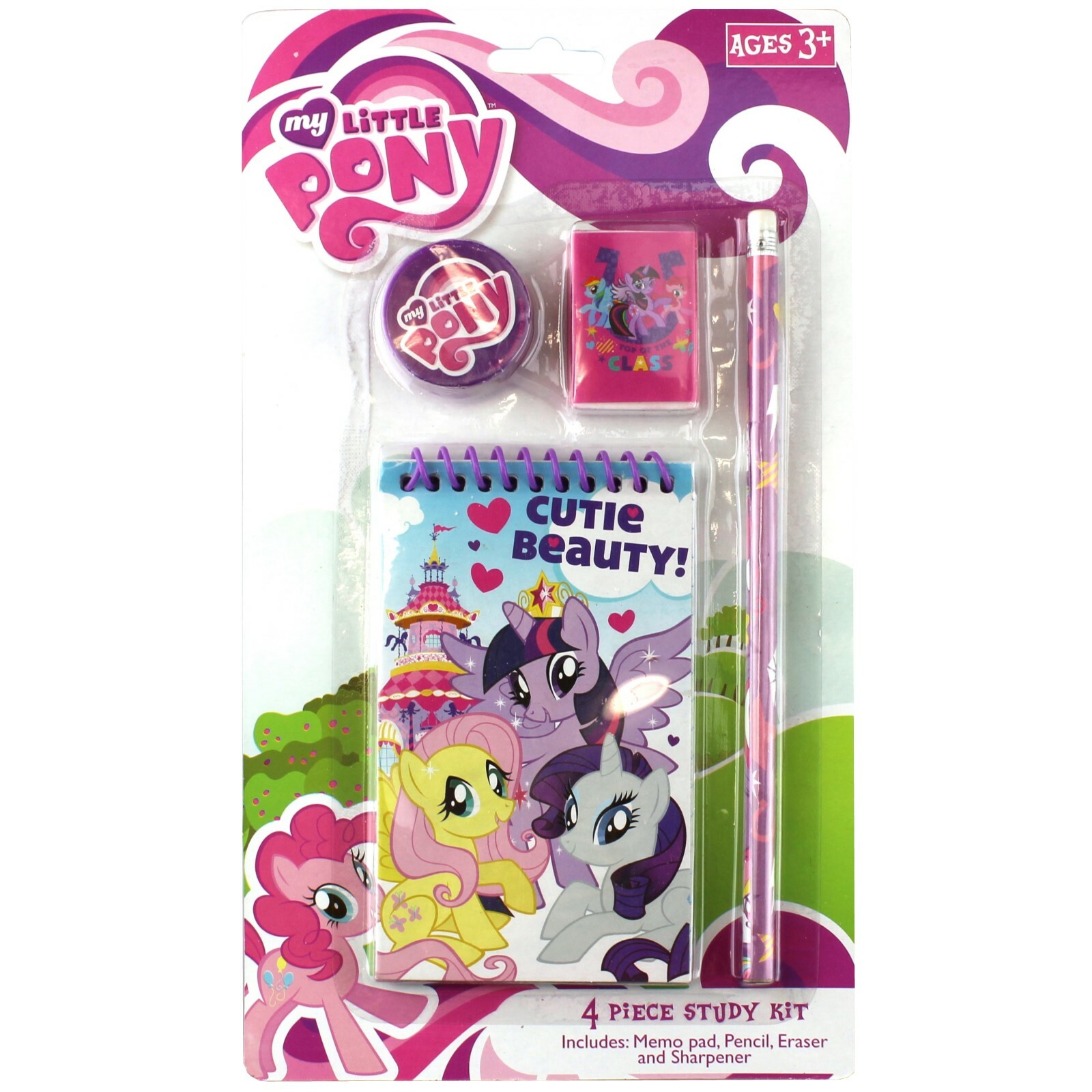 My Little Pony Stationery Set (4 pieces)