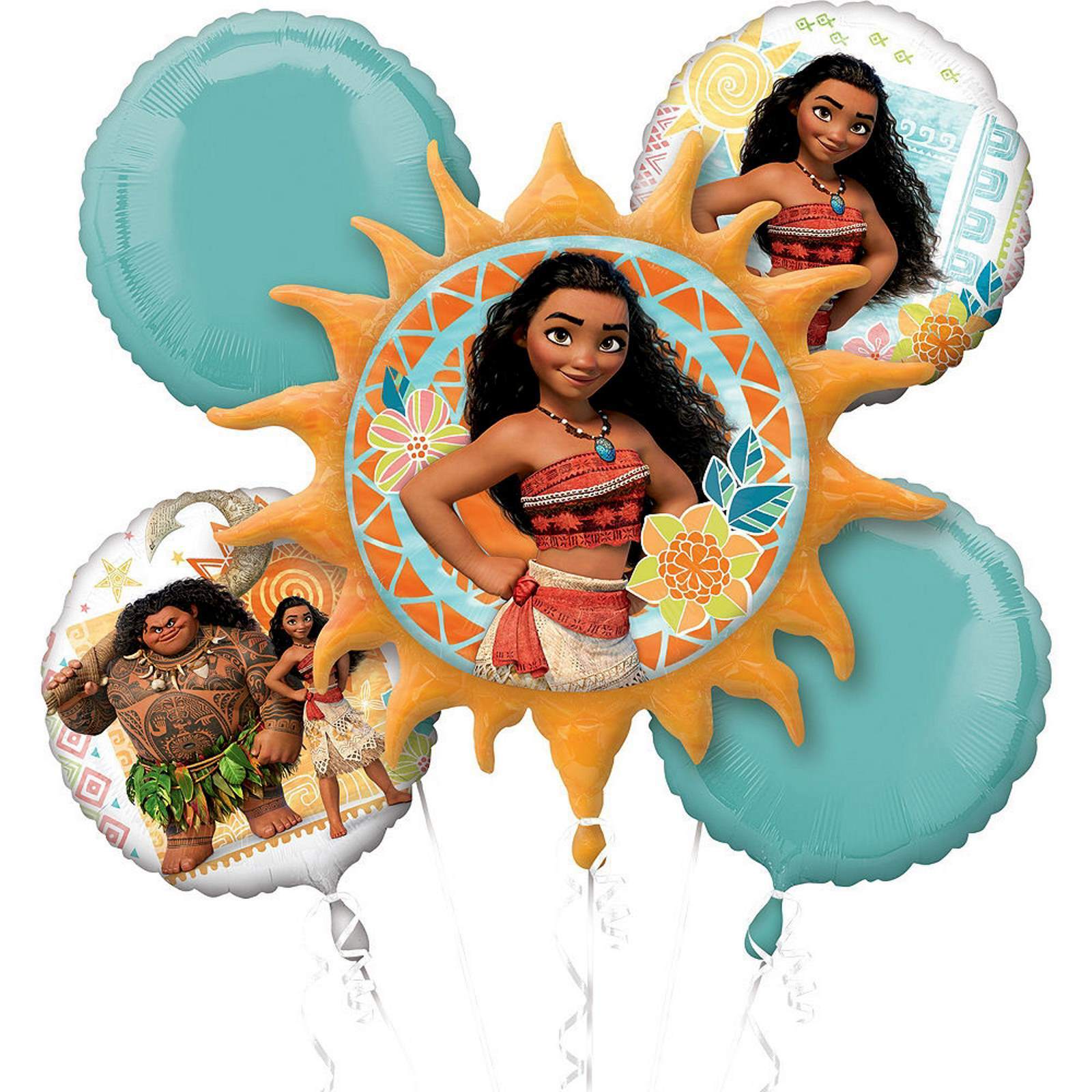 Moana Helium Balloon Bouquet
