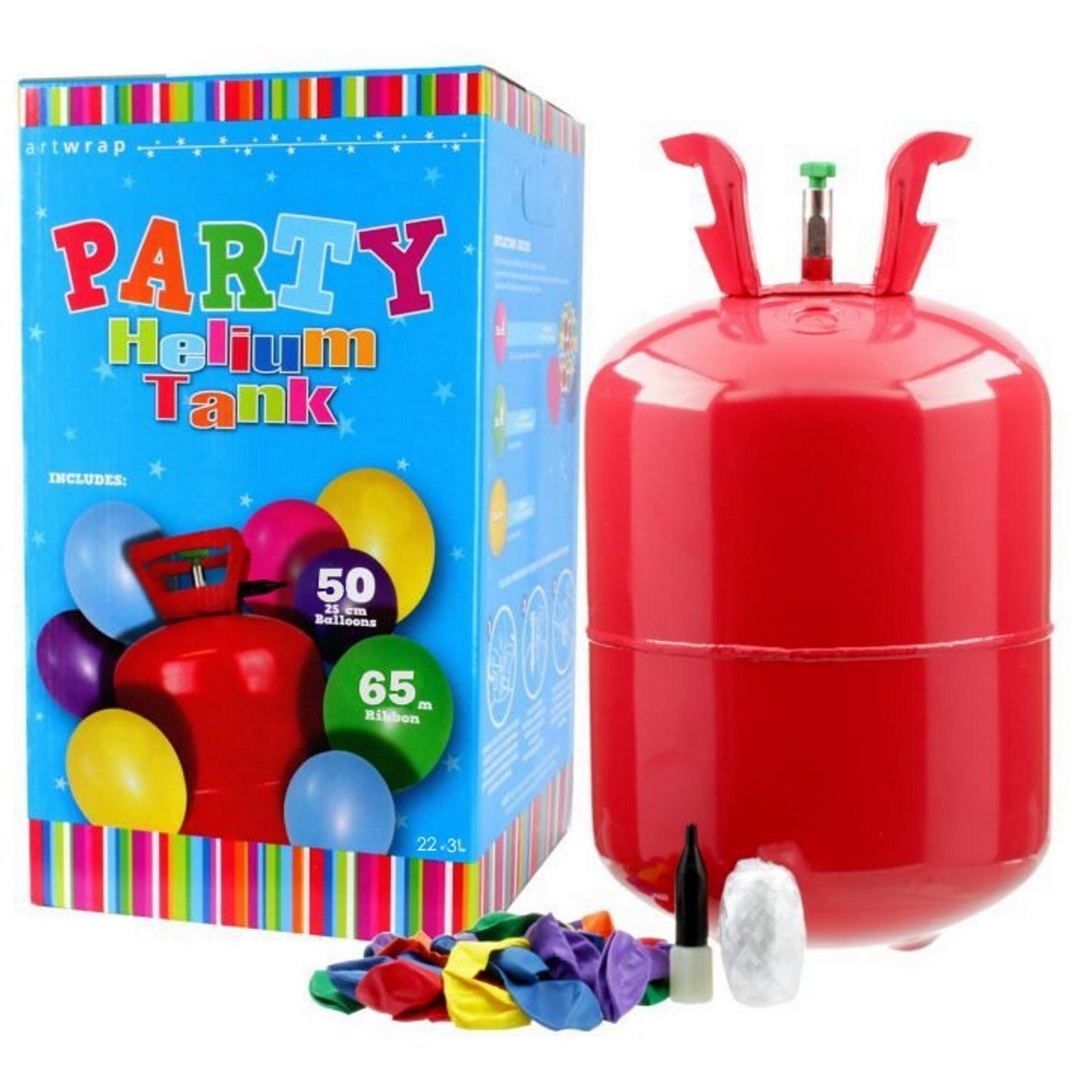 Helium Tank Kit 50 Balloons